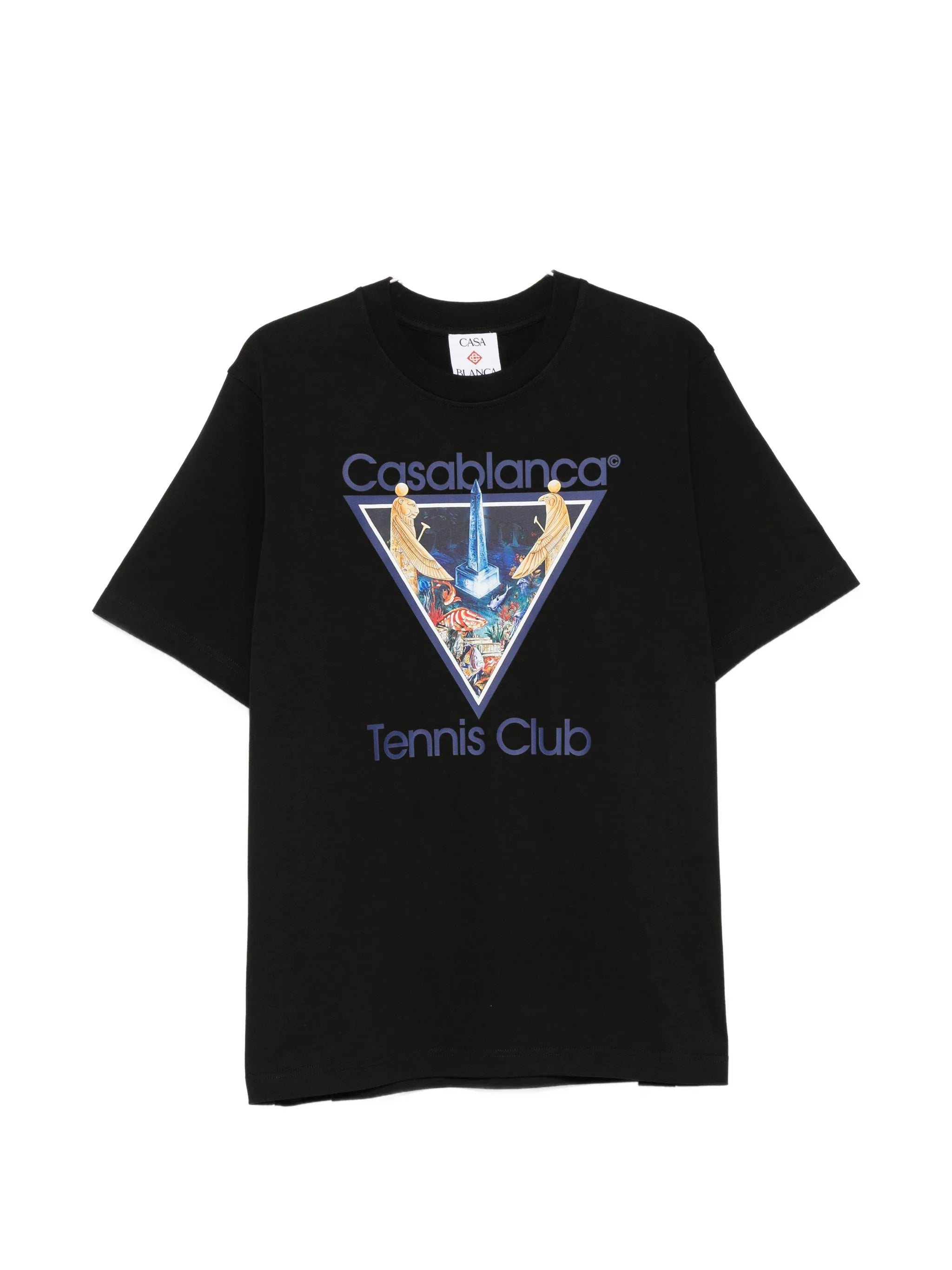 Casablanca Casablanca Monde Perdu Tennis Club Icon Graphic-print T-shirt