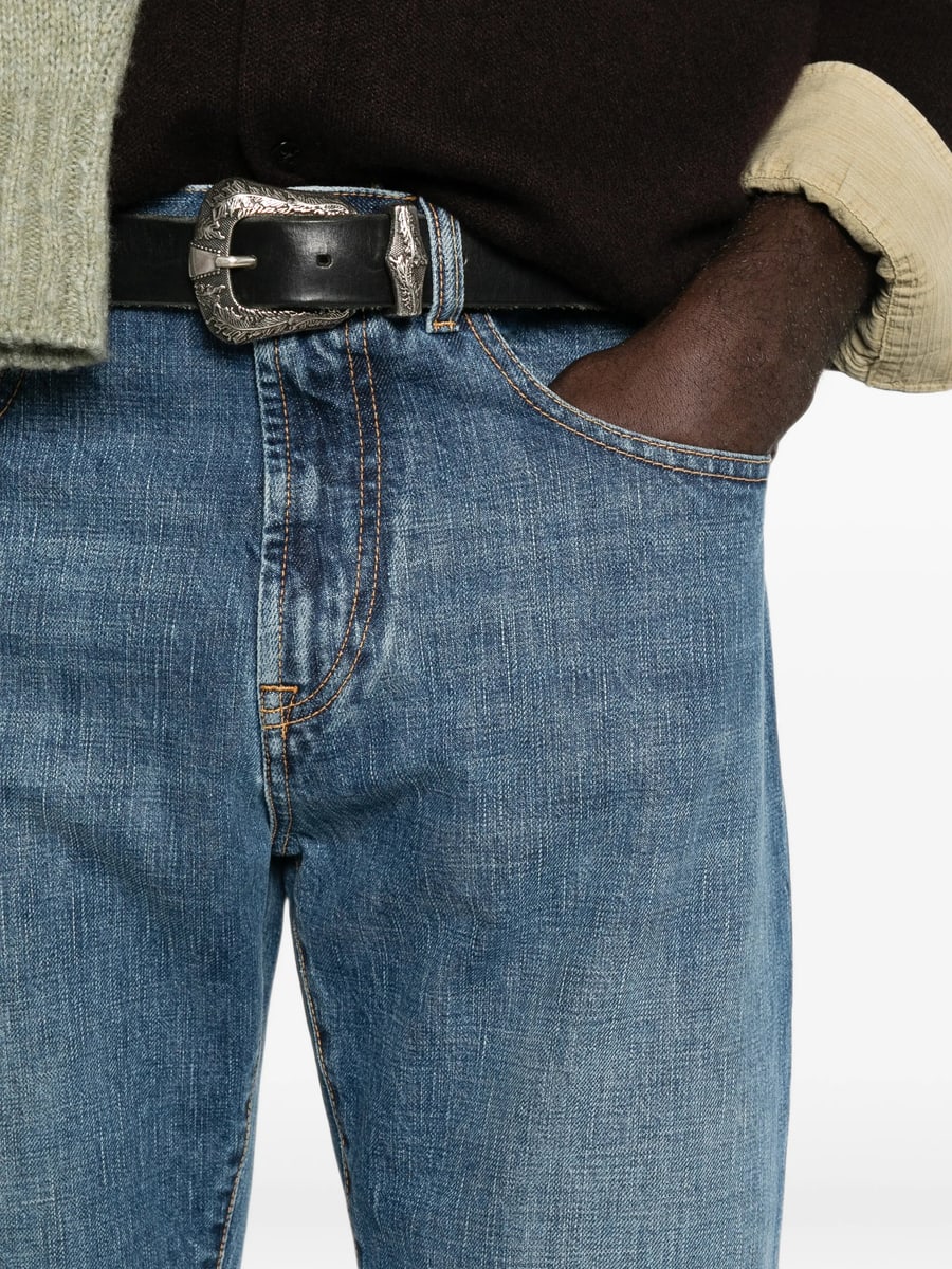 Umit Benan Umit Benan Kevin Faded Straight-leg Jeans, view 3