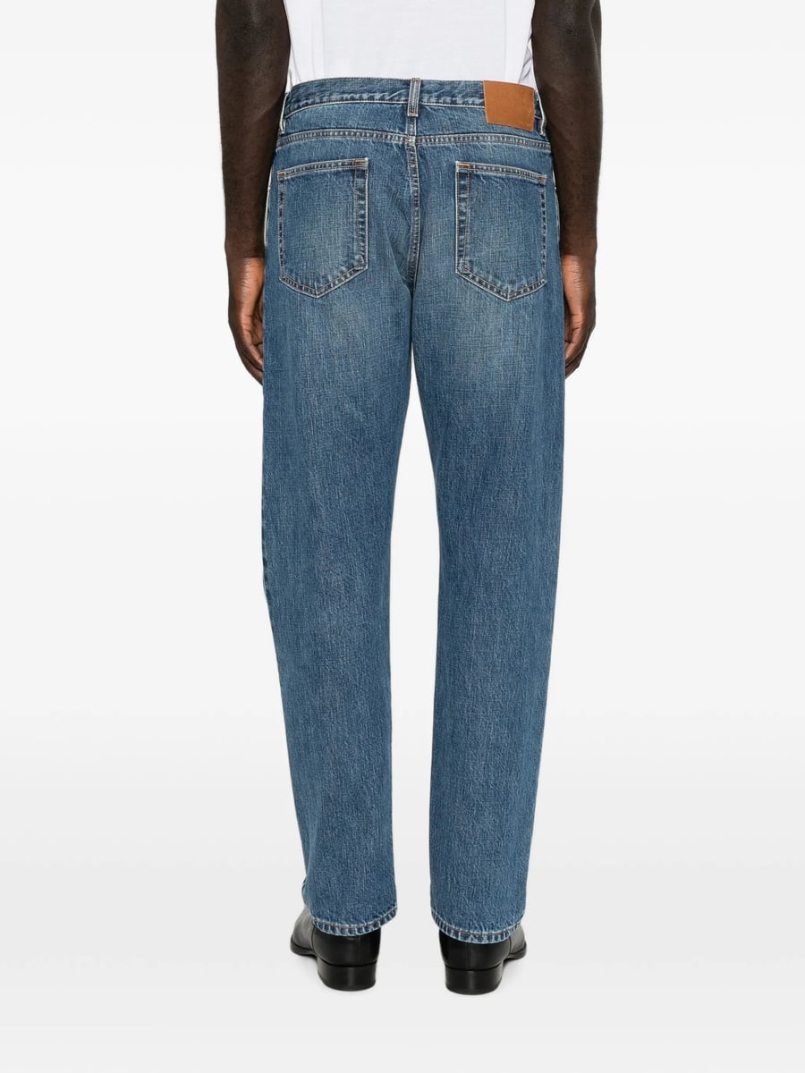 Umit Benan Umit Benan Kevin Faded Straight-leg Jeans, view 5