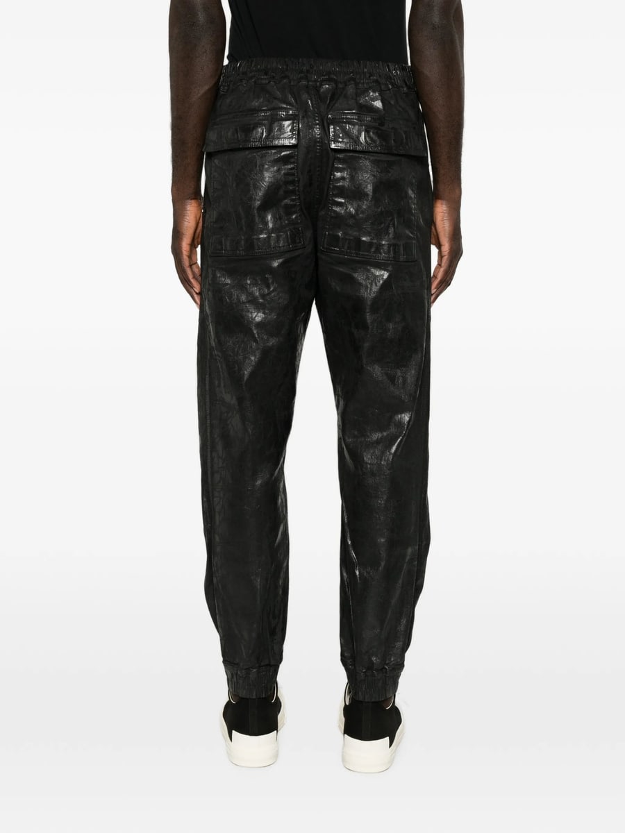 Rick Owens DRKSHDW Rick Owens Drkshdw Moto Zip-fastening Trousers, view 4