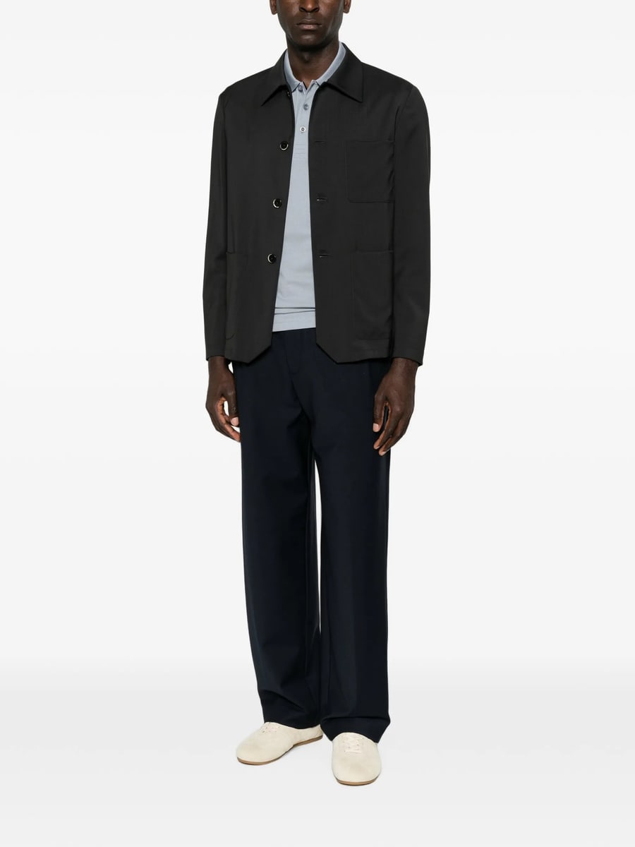 Myths Myths Pleated-front Wide-leg Trousers, view 5