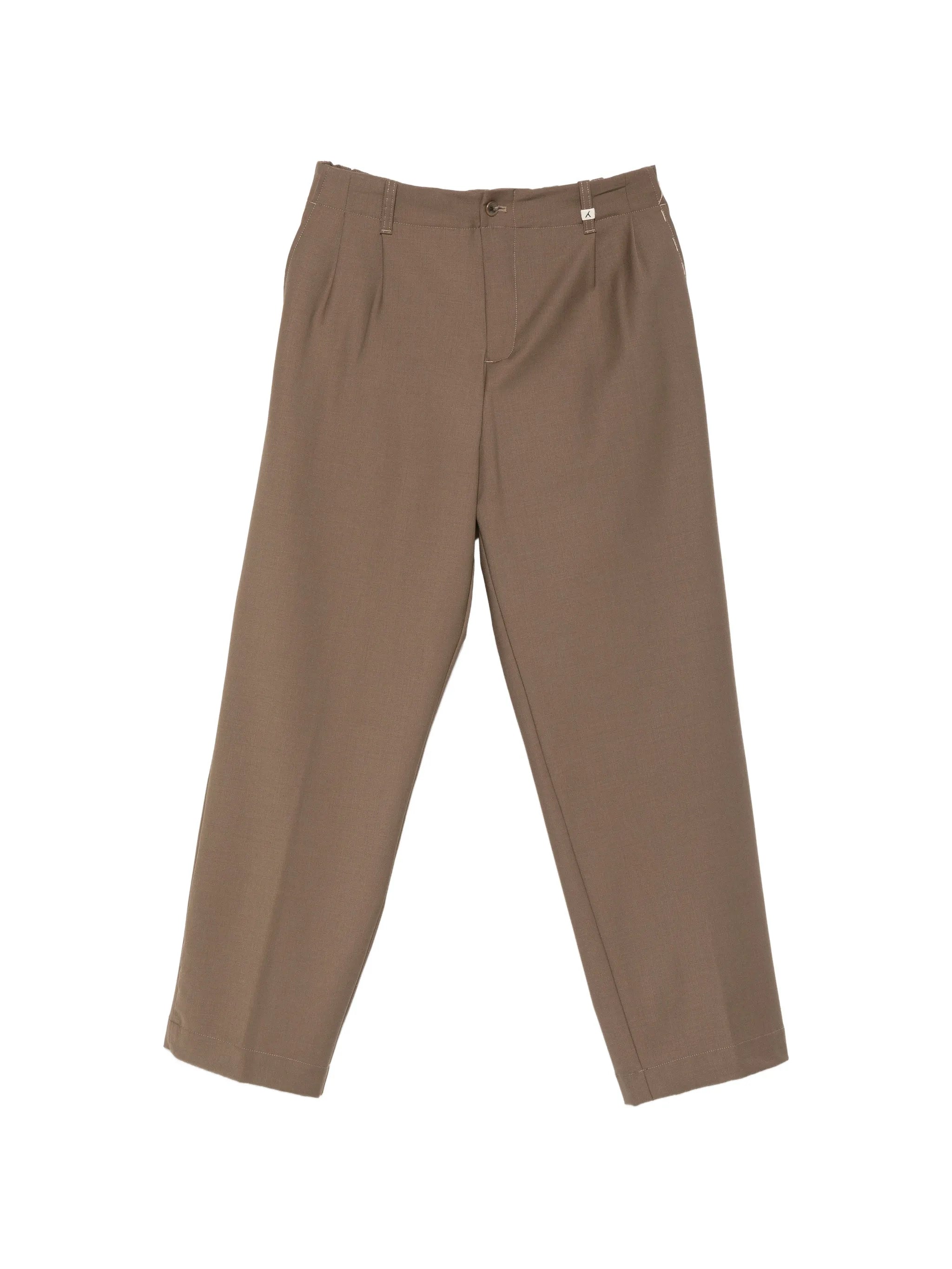 Myths Myths Pleated-front Straight-leg Trousers