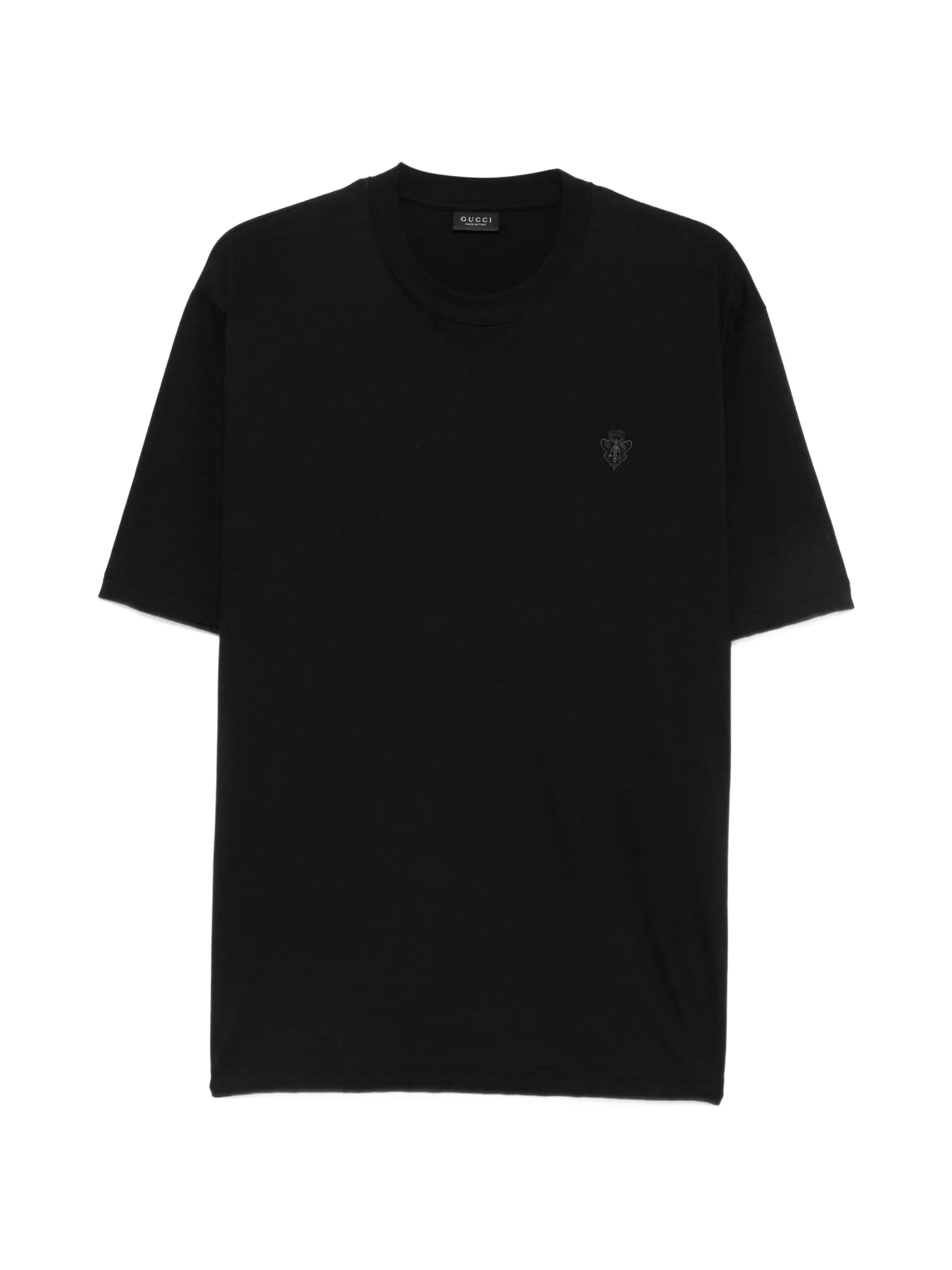 Gucci Gucci Crest-embroidered T-shirt
