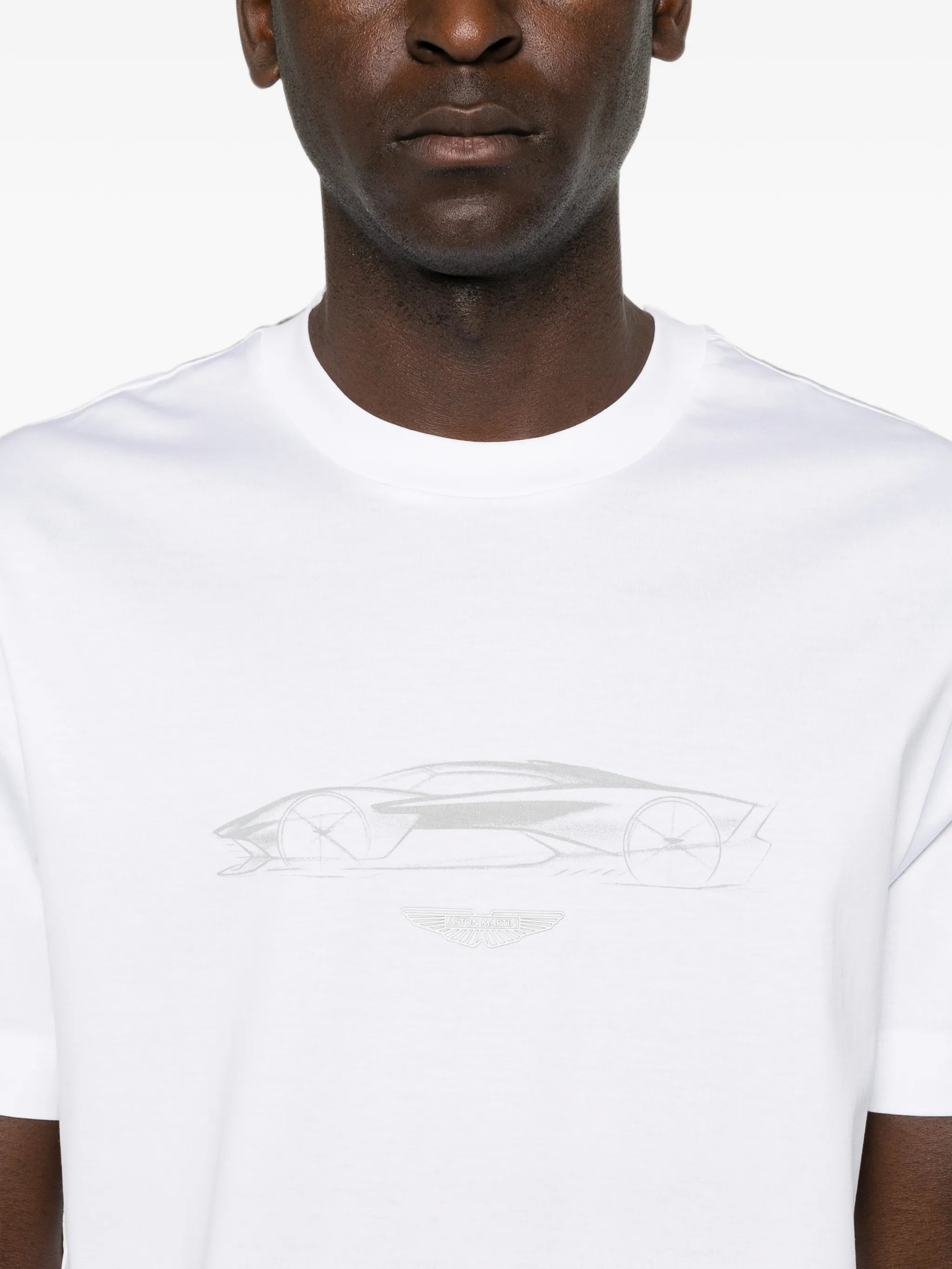 Boss Boss X Aston Martin C-Taut Graphic-print T-shirt, view 2