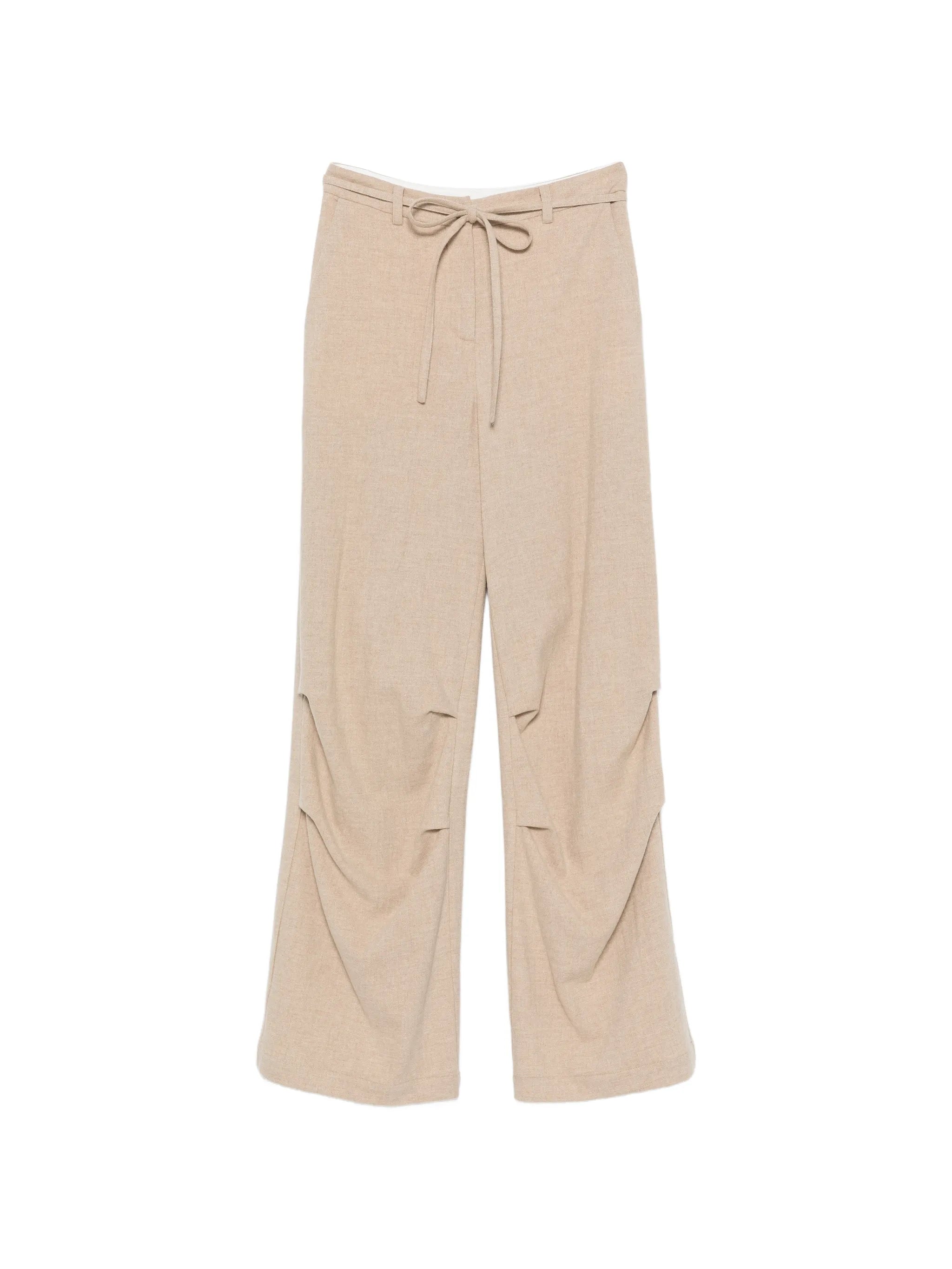 Le Sully Studio Le Sully Studio Pleated Drawstring-fastening Trousers