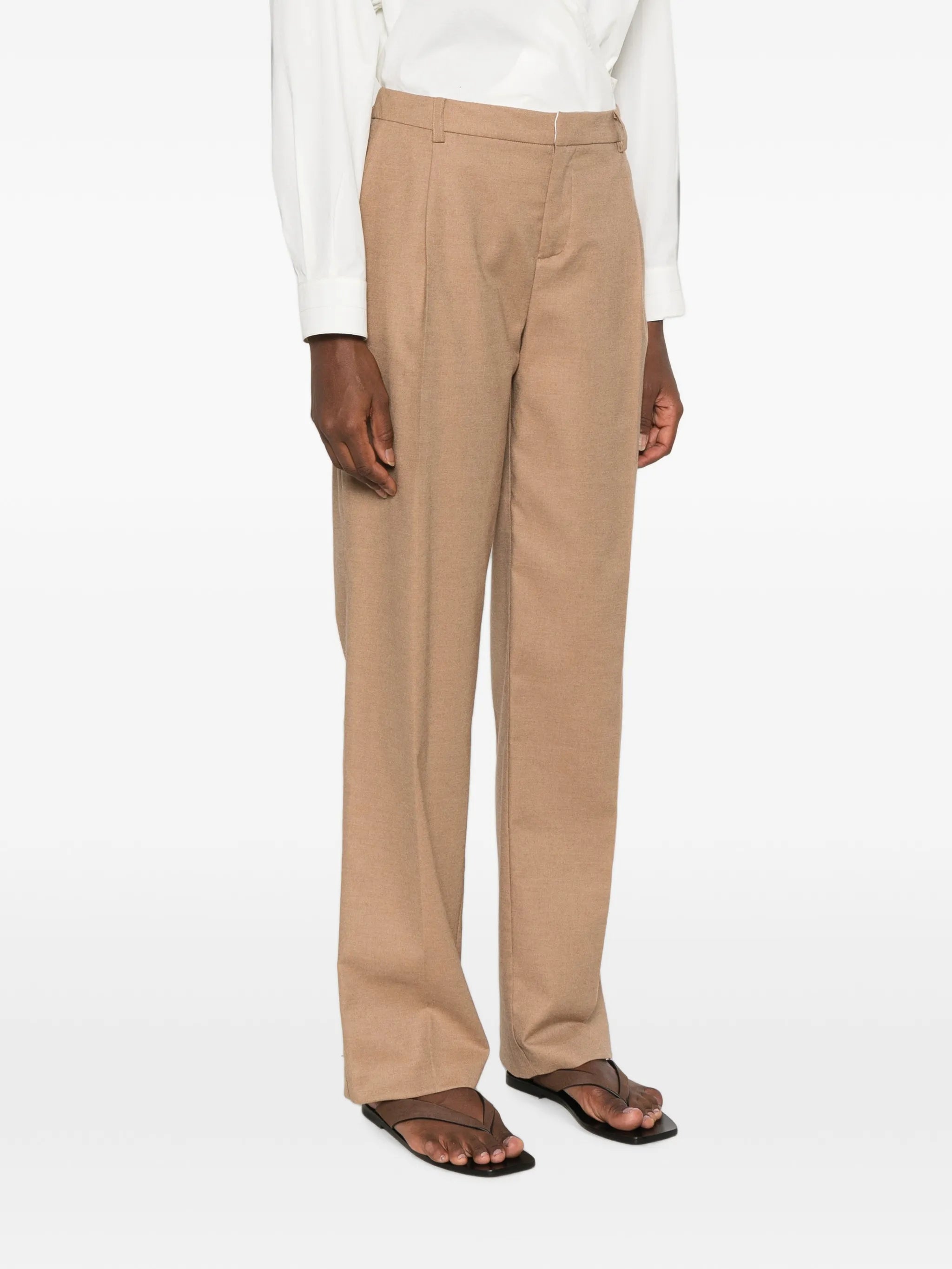 Le Sully Studio Le Sully Studio Pressed-crease Tailored Trousers, view 2