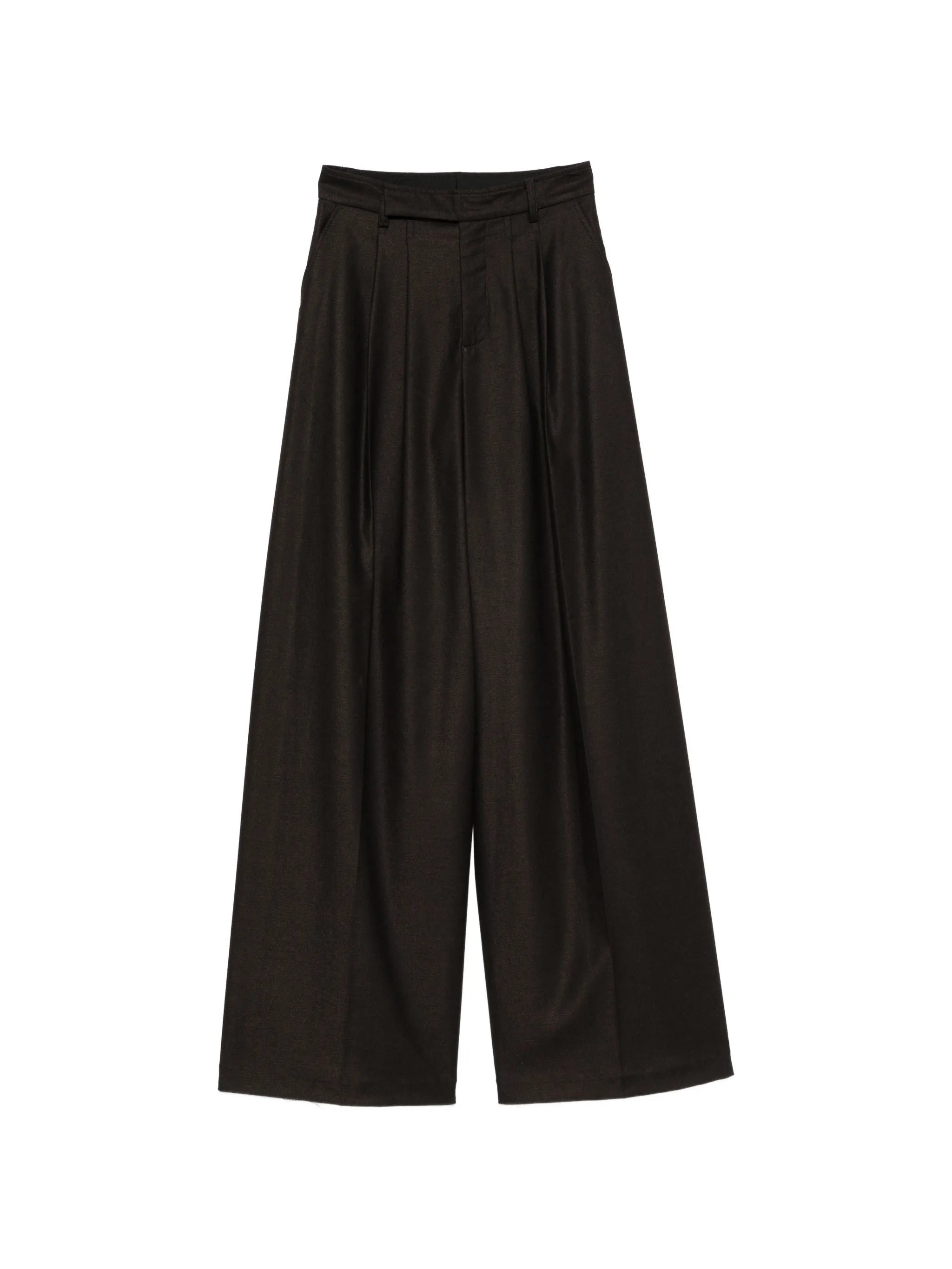 Le Sully Studio Le Sully Studio Pleated Wide-leg Palazzo Pants