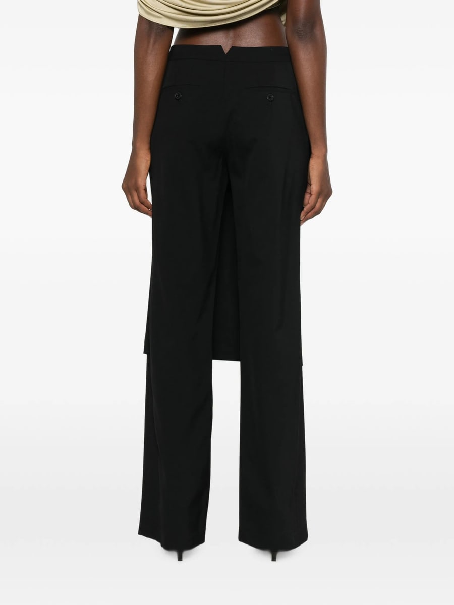 Le Sully Studio Le Sully Studio Layered-panel Tailored Trousers, view 3