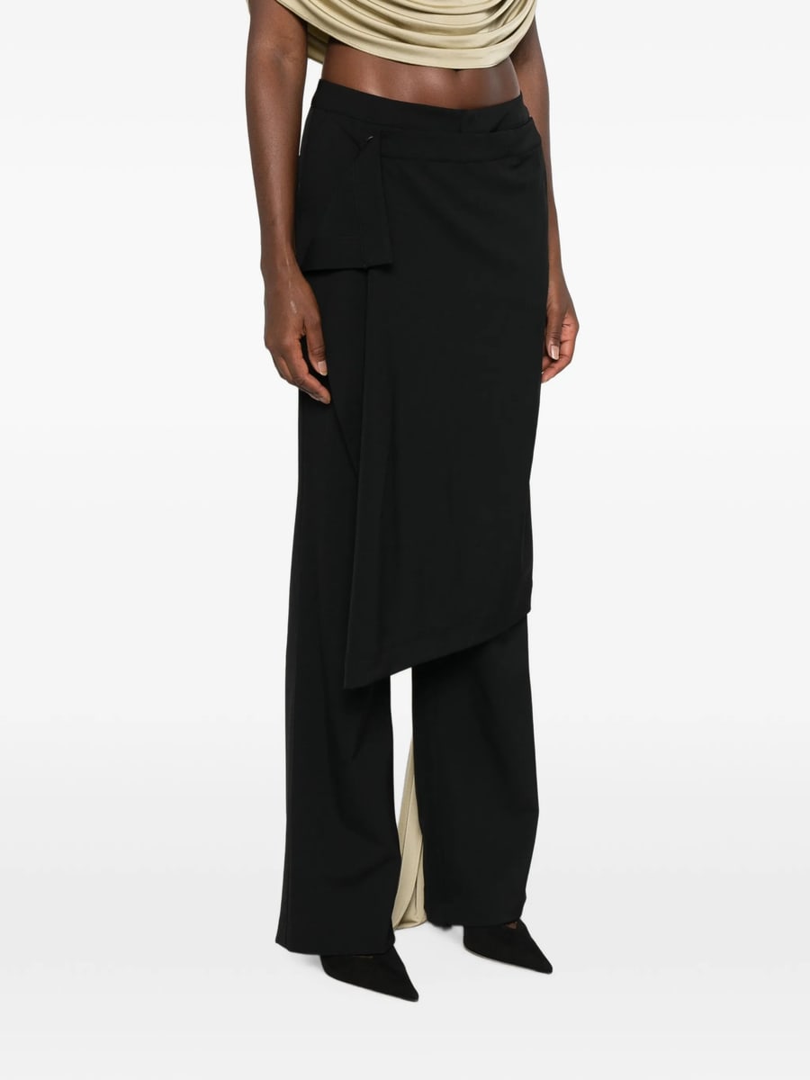 Le Sully Studio Le Sully Studio Layered-panel Tailored Trousers, view 4