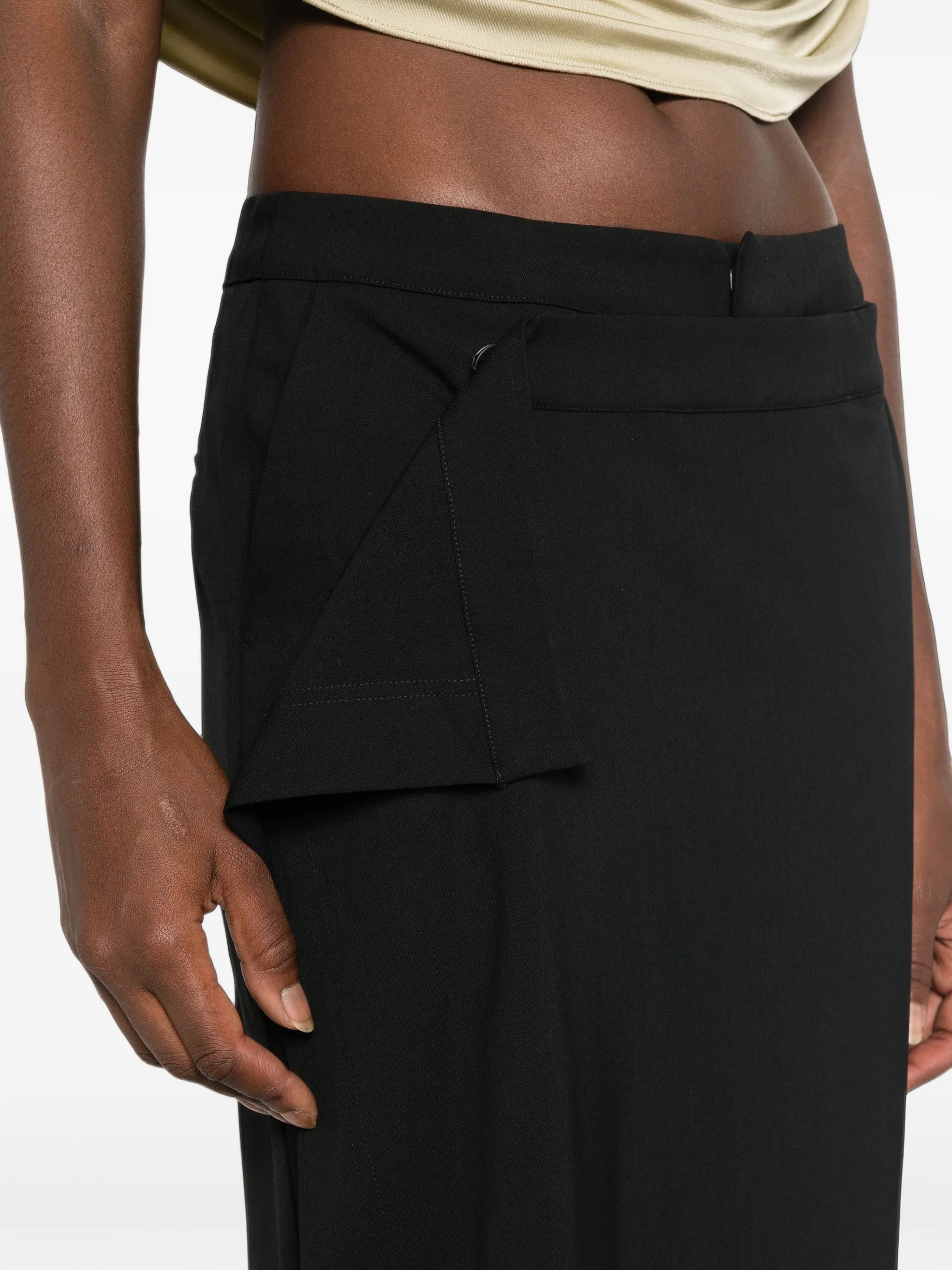 Le Sully Studio Le Sully Studio Layered-panel Tailored Trousers, view 2