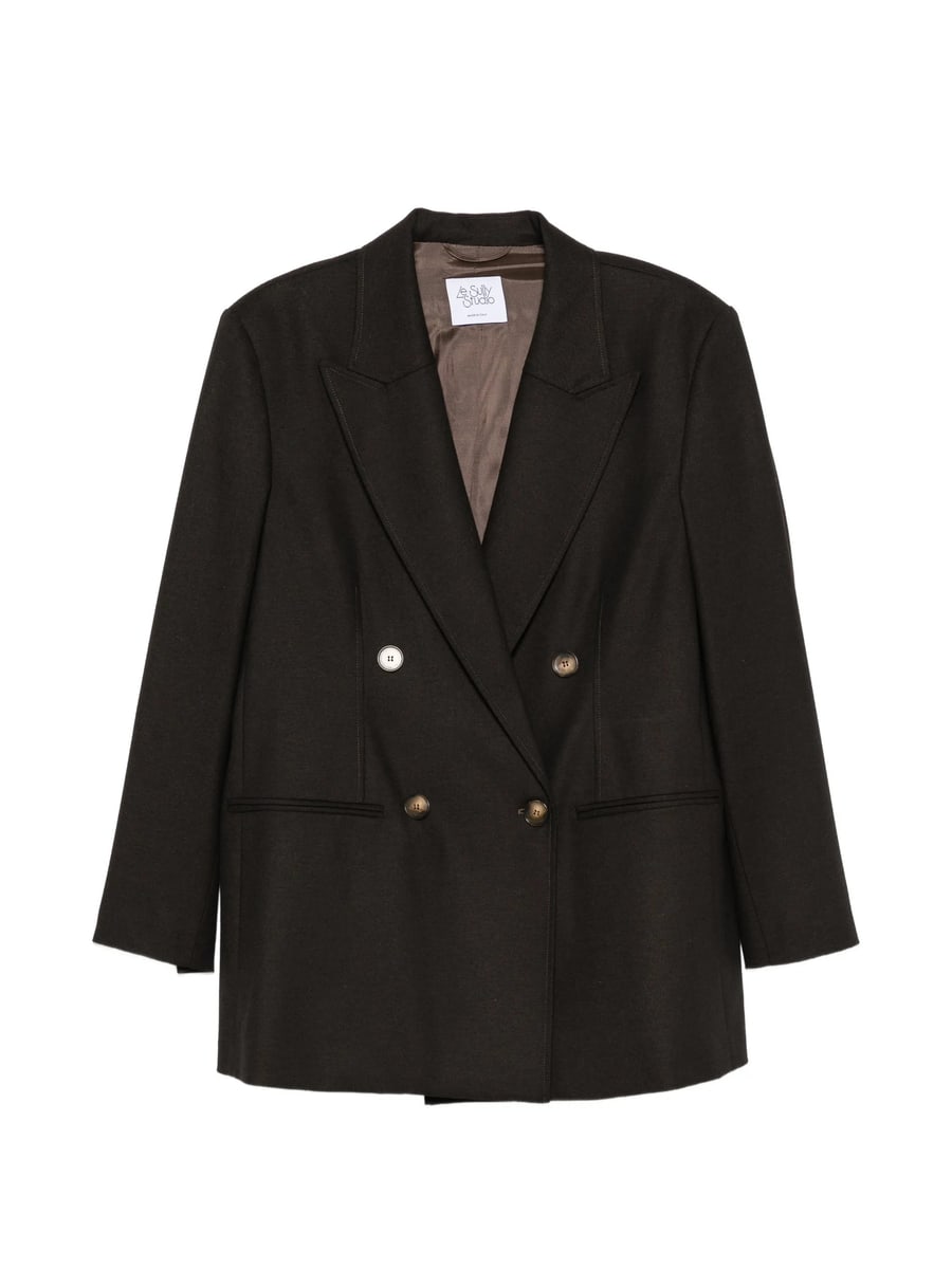 Le Sully Studio Le Sully Studio Double-breasted Peak-lapels Blazer
