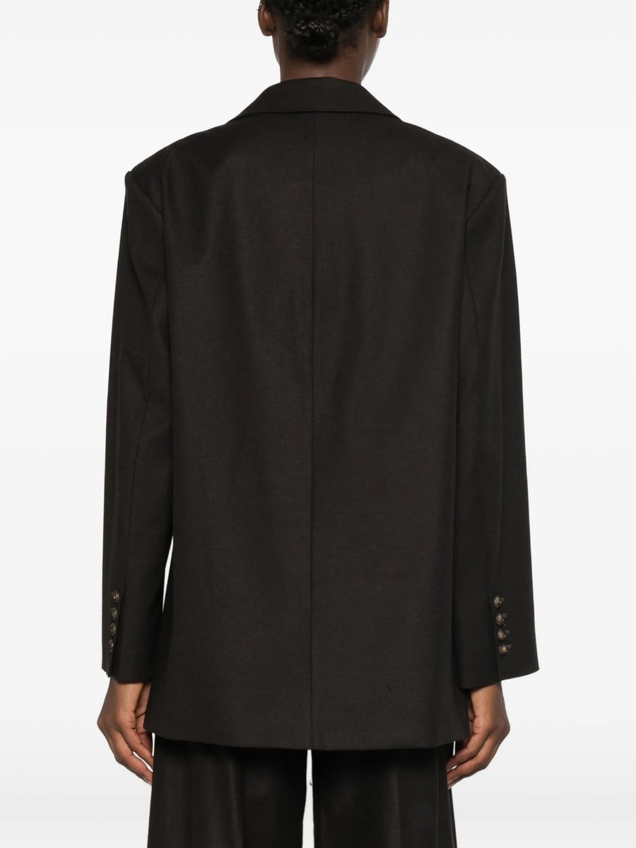 Le Sully Studio Le Sully Studio Double-breasted Peak-lapels Blazer, view 3