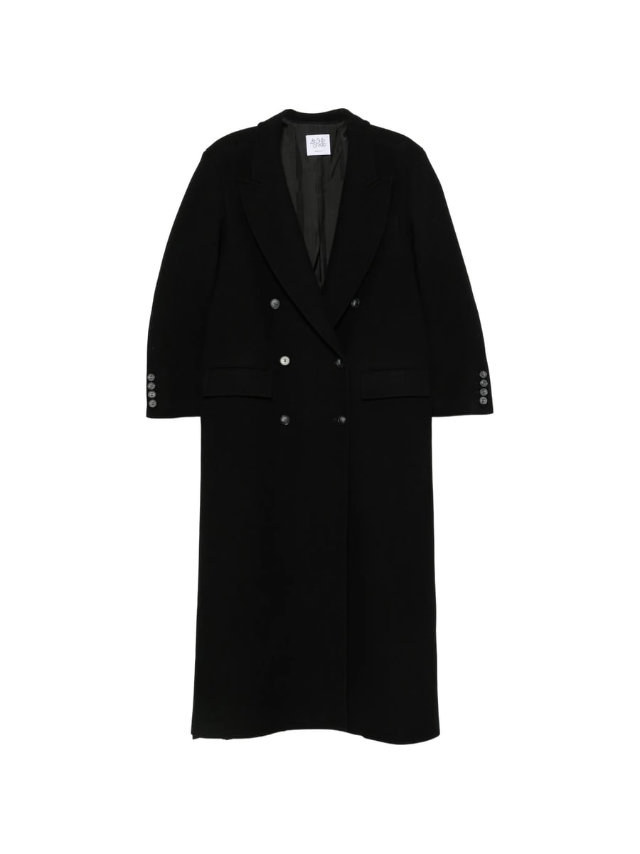 Le Sully Studio Le Sully Studio Double-breasted Peak-lapel Coat