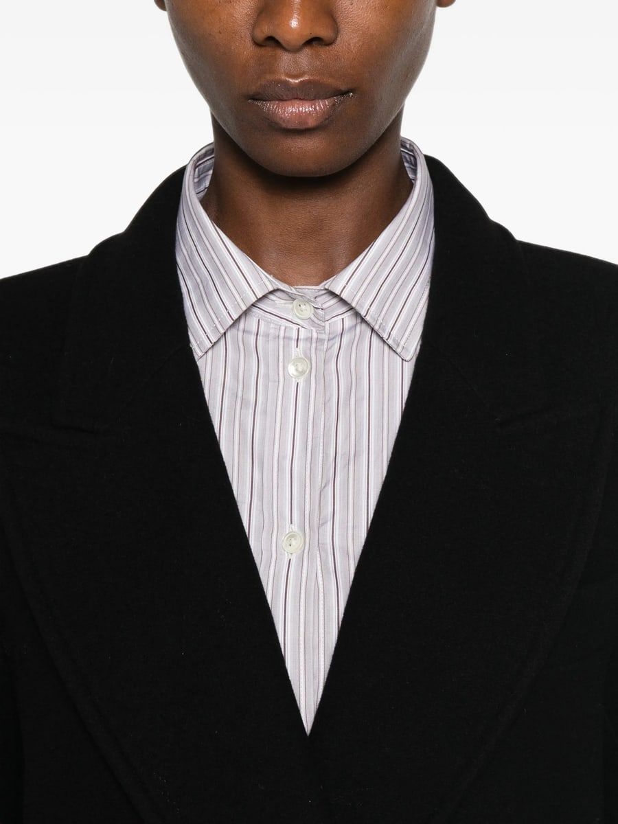 Le Sully Studio Le Sully Studio Double-breasted Peak-lapel Coat, view 2