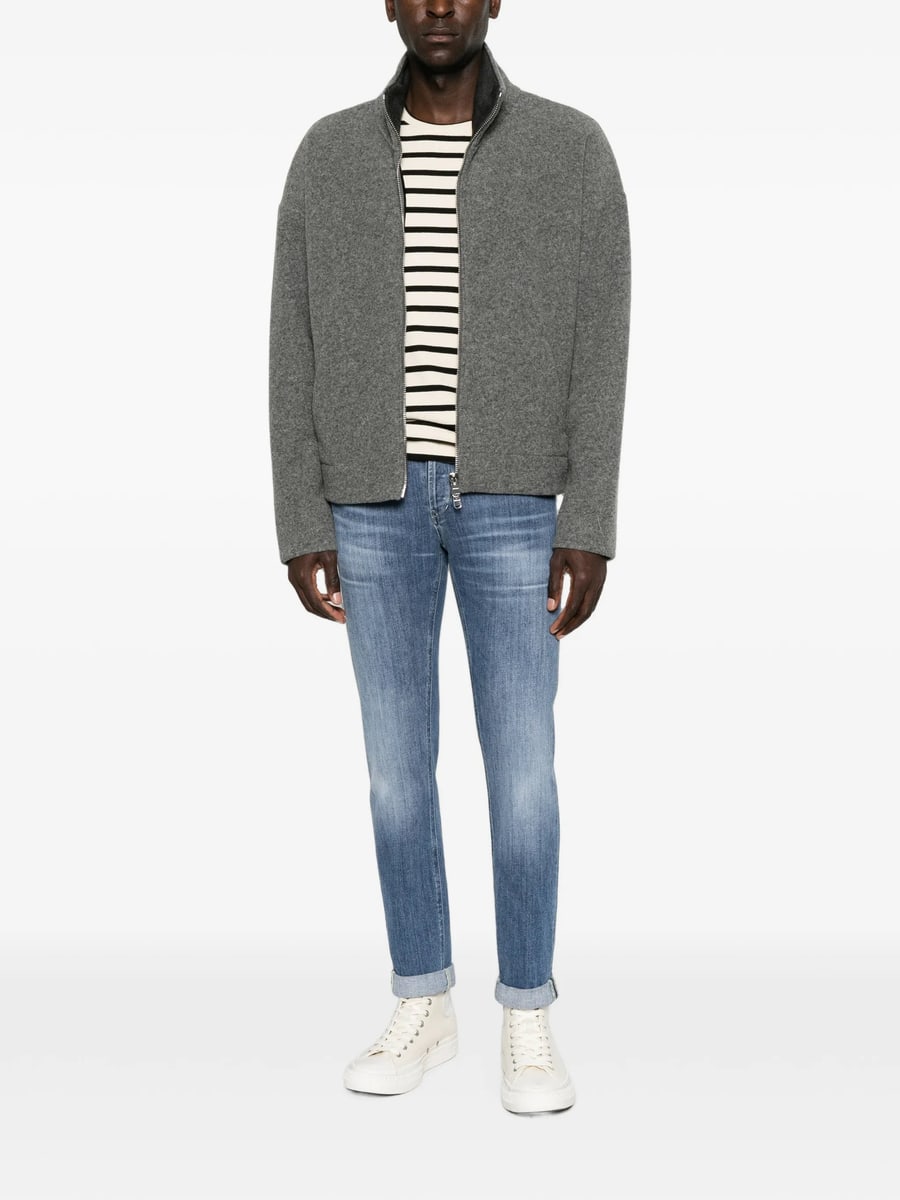 Dondup Dondup Zip-up High-neck Jacket