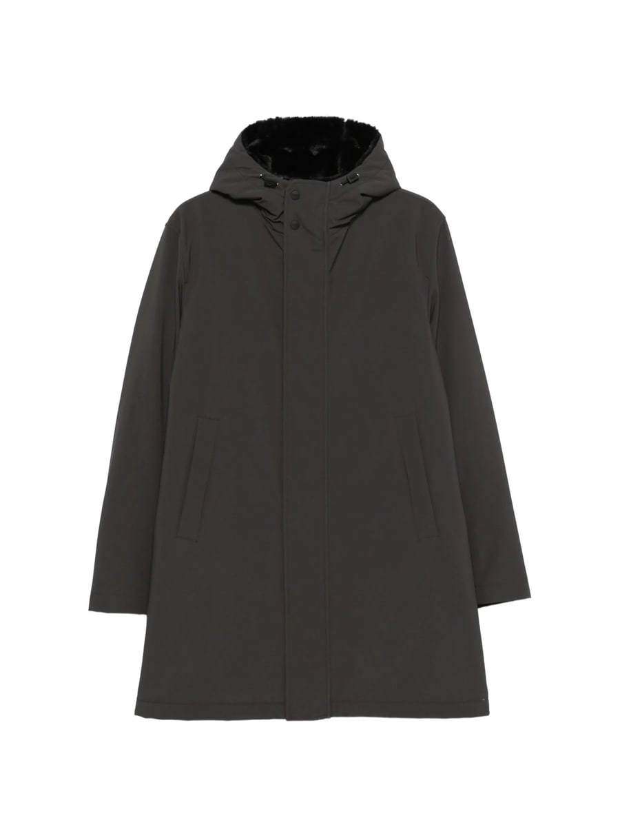 Herno Herno Faux-fur Collar Hooded Parka