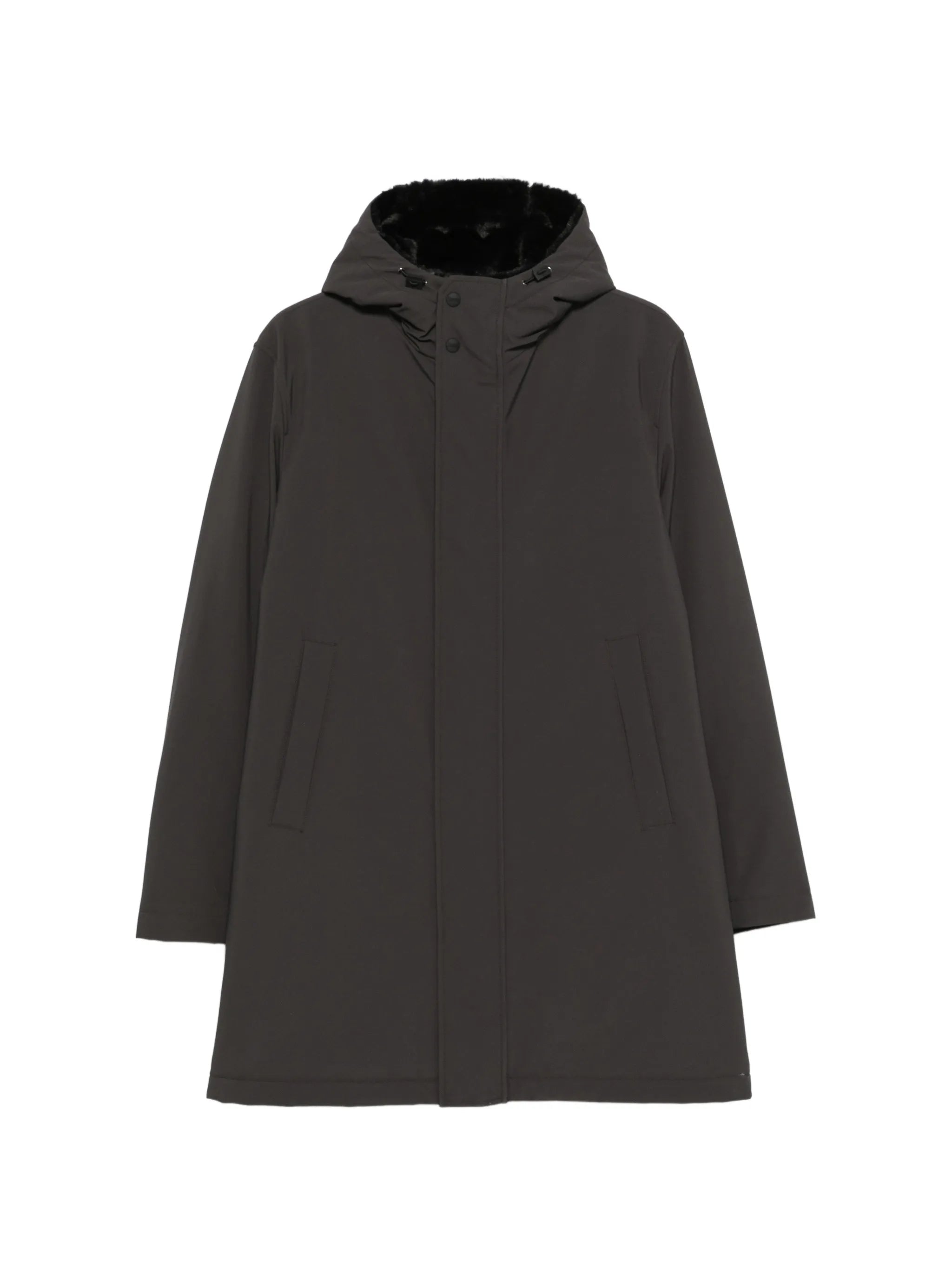 Herno Herno Faux-fur Collar Hooded Parka