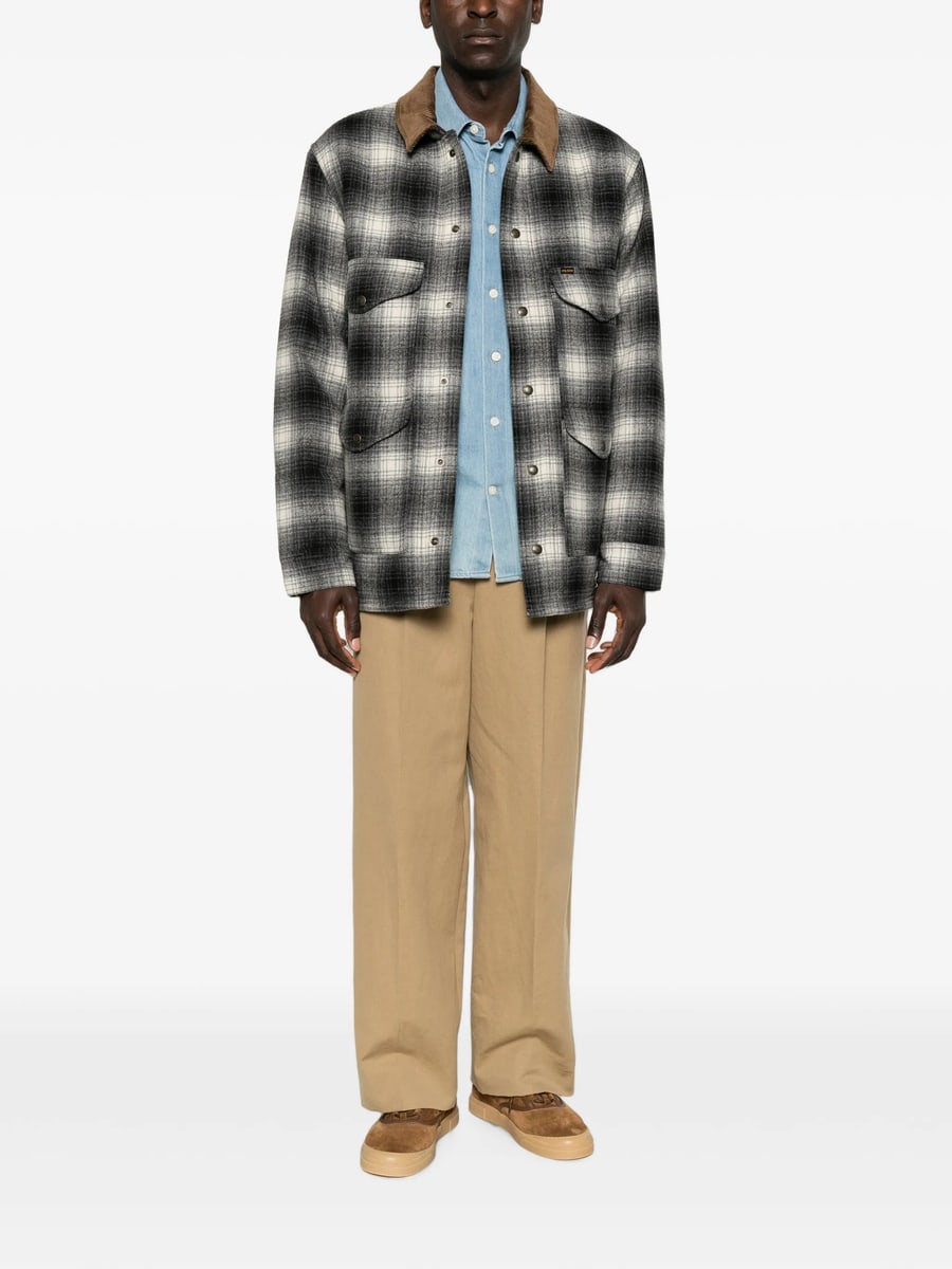 Filson Filson Check-pattern Corduroy-collar Jacket, view 2