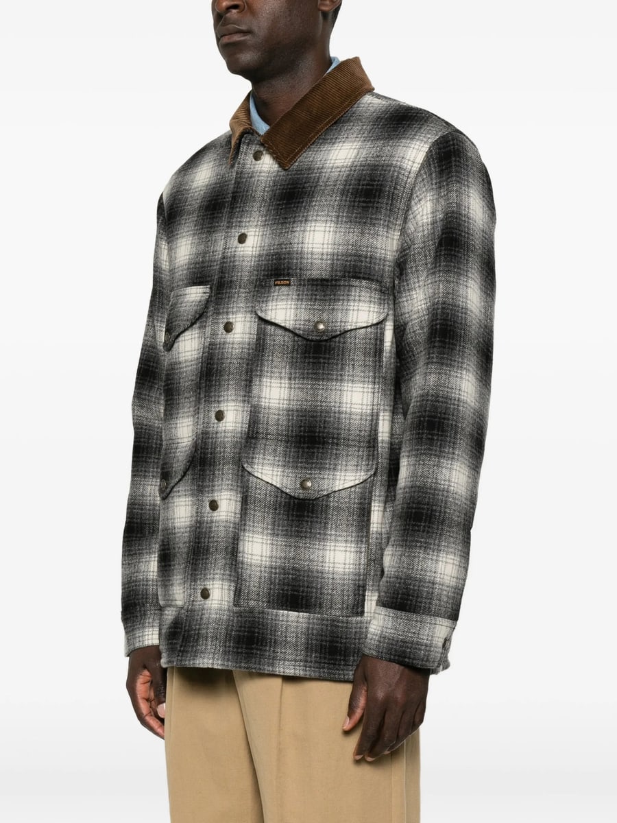 Filson Filson Check-pattern Corduroy-collar Jacket, view 5