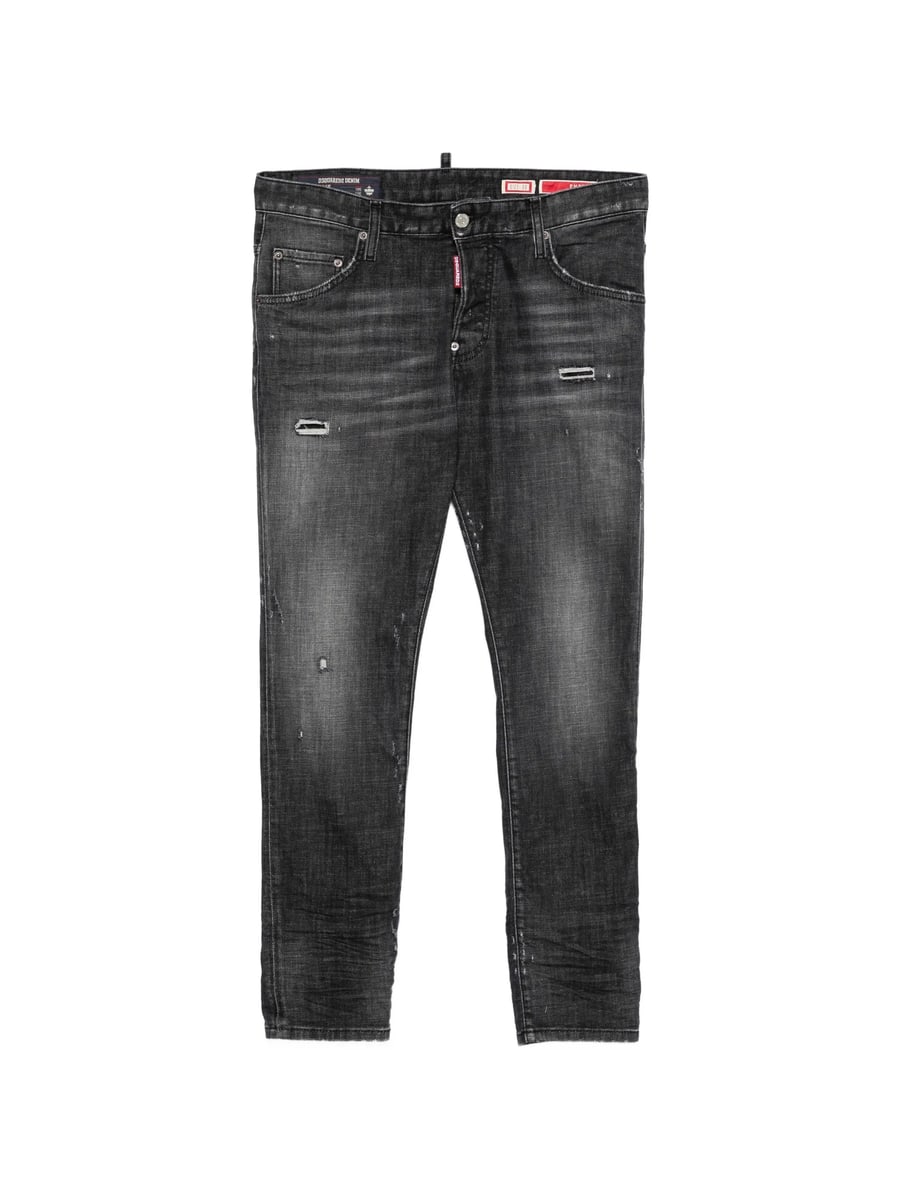 Dsquared2 Dsquared2 Distressed Faded-effect Jeans