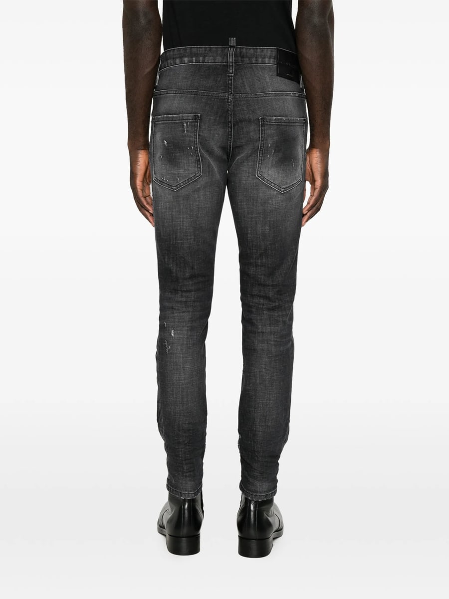 Dsquared2 Dsquared2 Distressed Faded-effect Jeans, view 5
