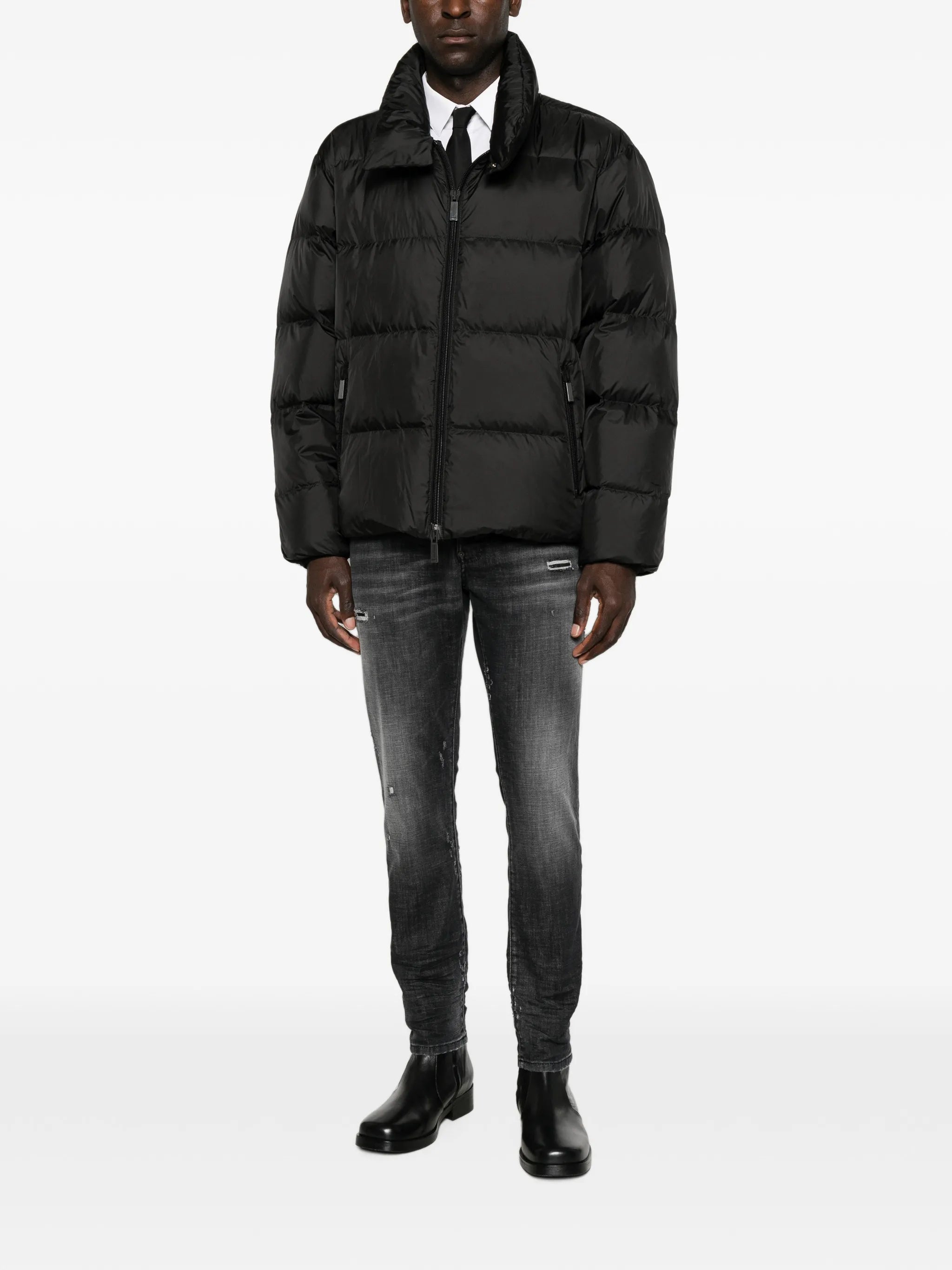 Dsquared2 Dsquared2 Distressed Faded-effect Jeans, view 2