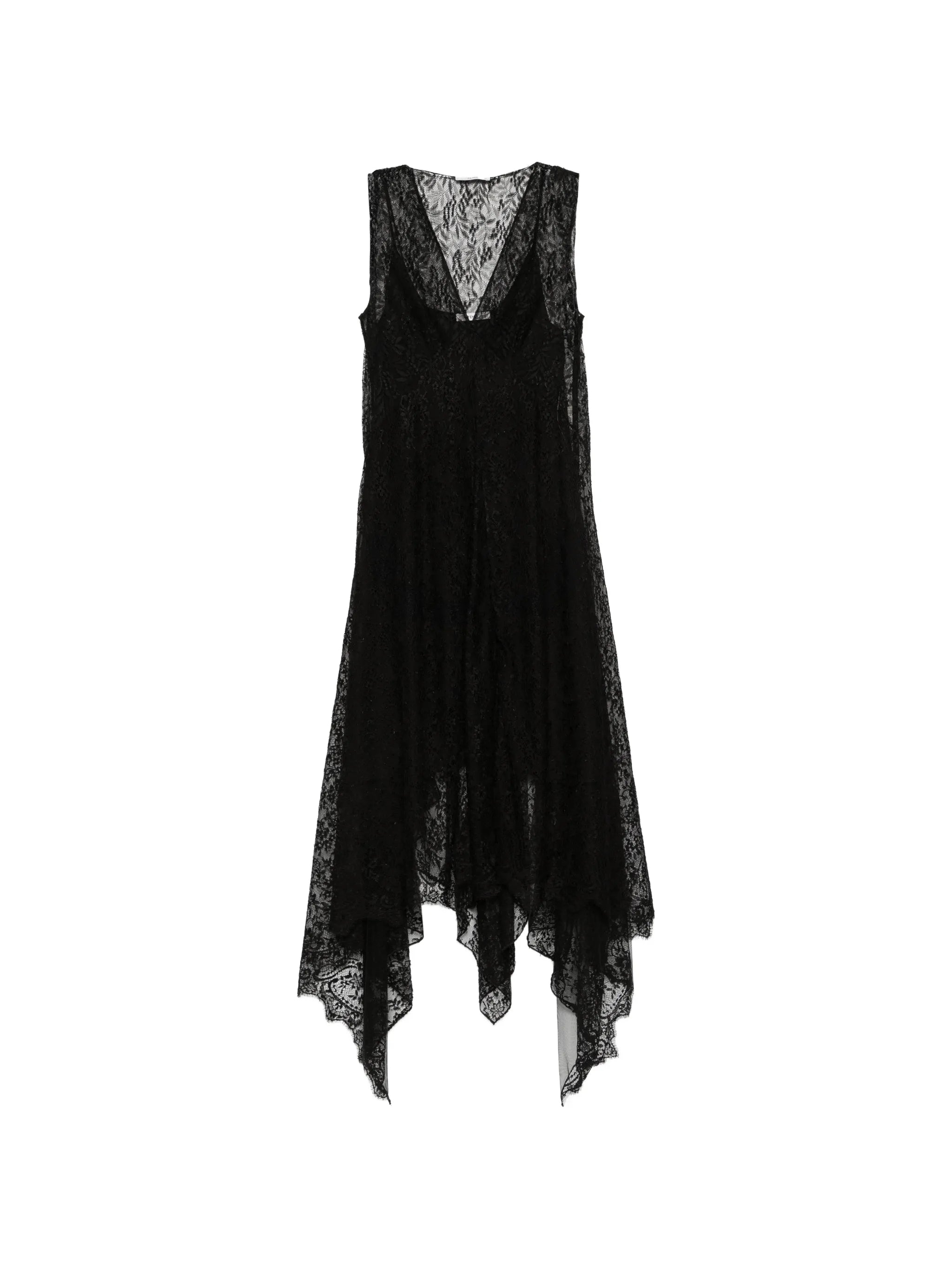 Fendi Fendi Lace Asymmetric-hem Dress