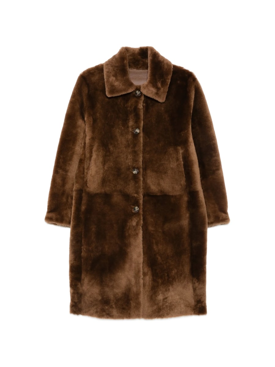 Furling Furling Emma Shearling Coat