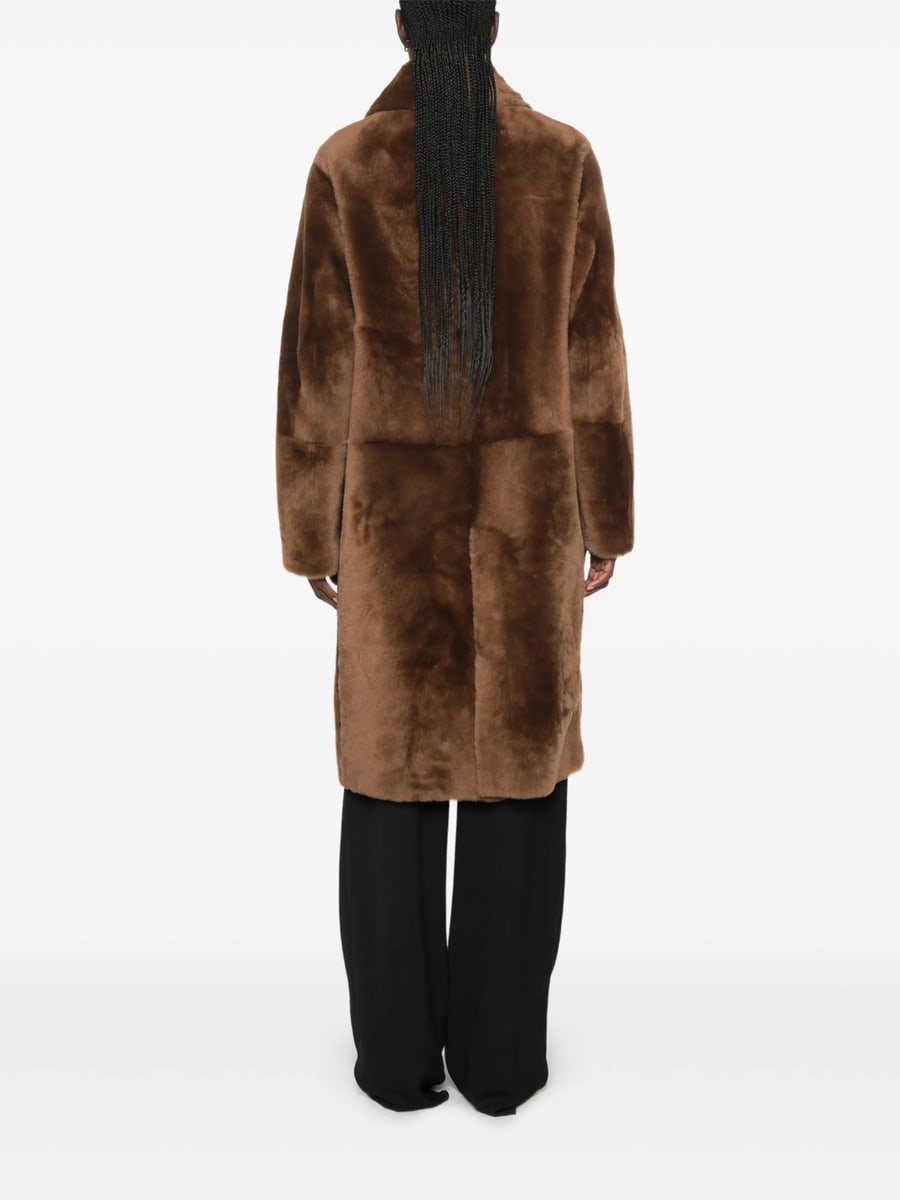 Furling Furling Emma Shearling Coat, view 6