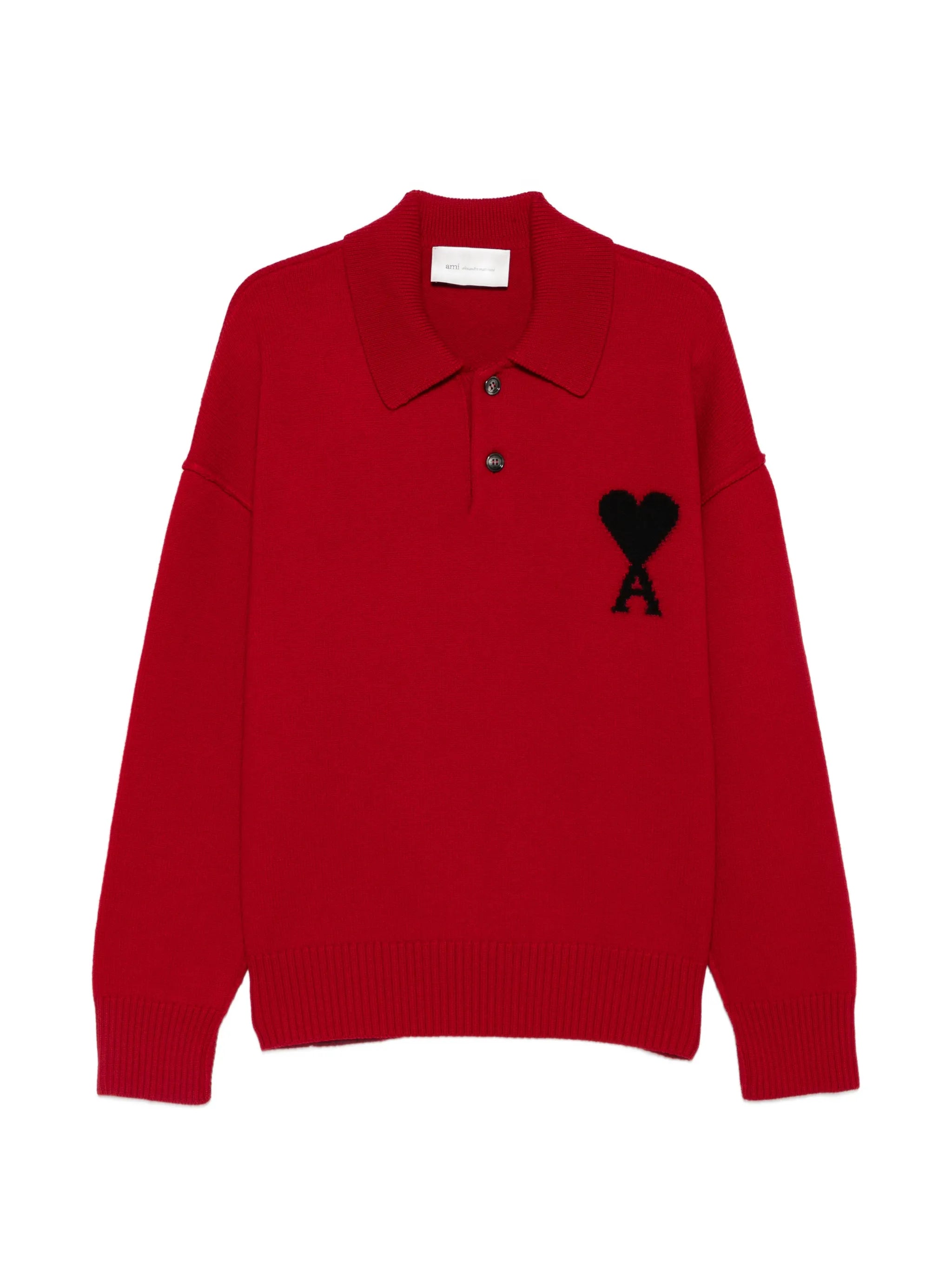 AMI Paris Ami Paris Ami De Coeur Polo Shirt