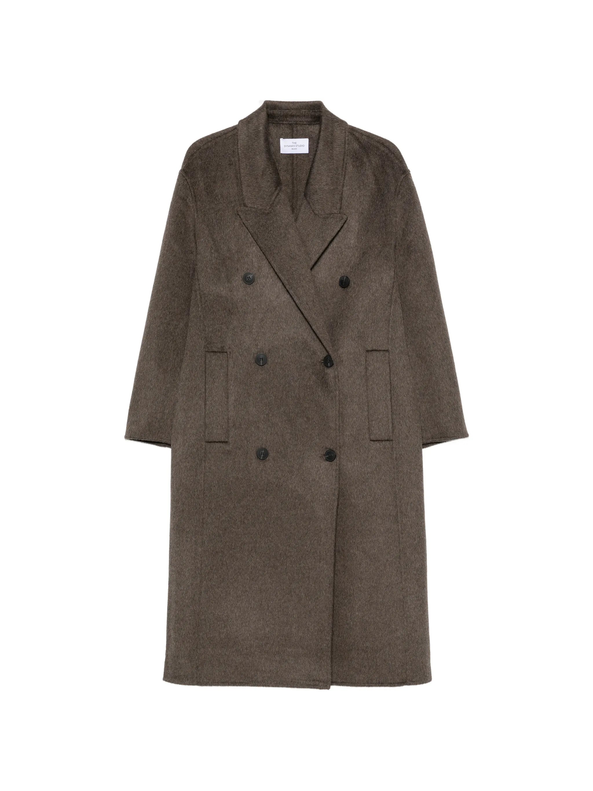The Dynamis Studio The Dynamis Studio Double-breasted Peak-lapel Coat