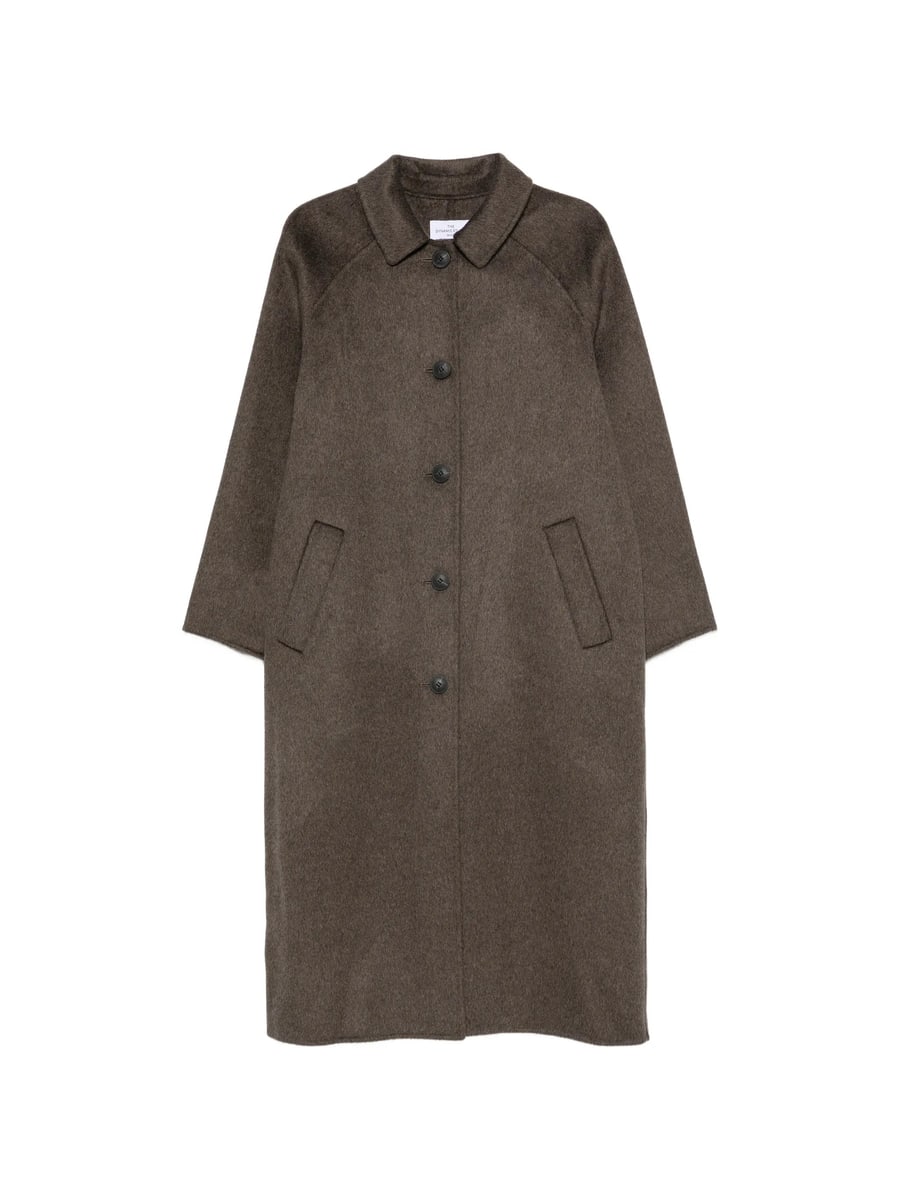 The Dynamis Studio The Dynamis Studio Single-breasted Wool-blend Coat