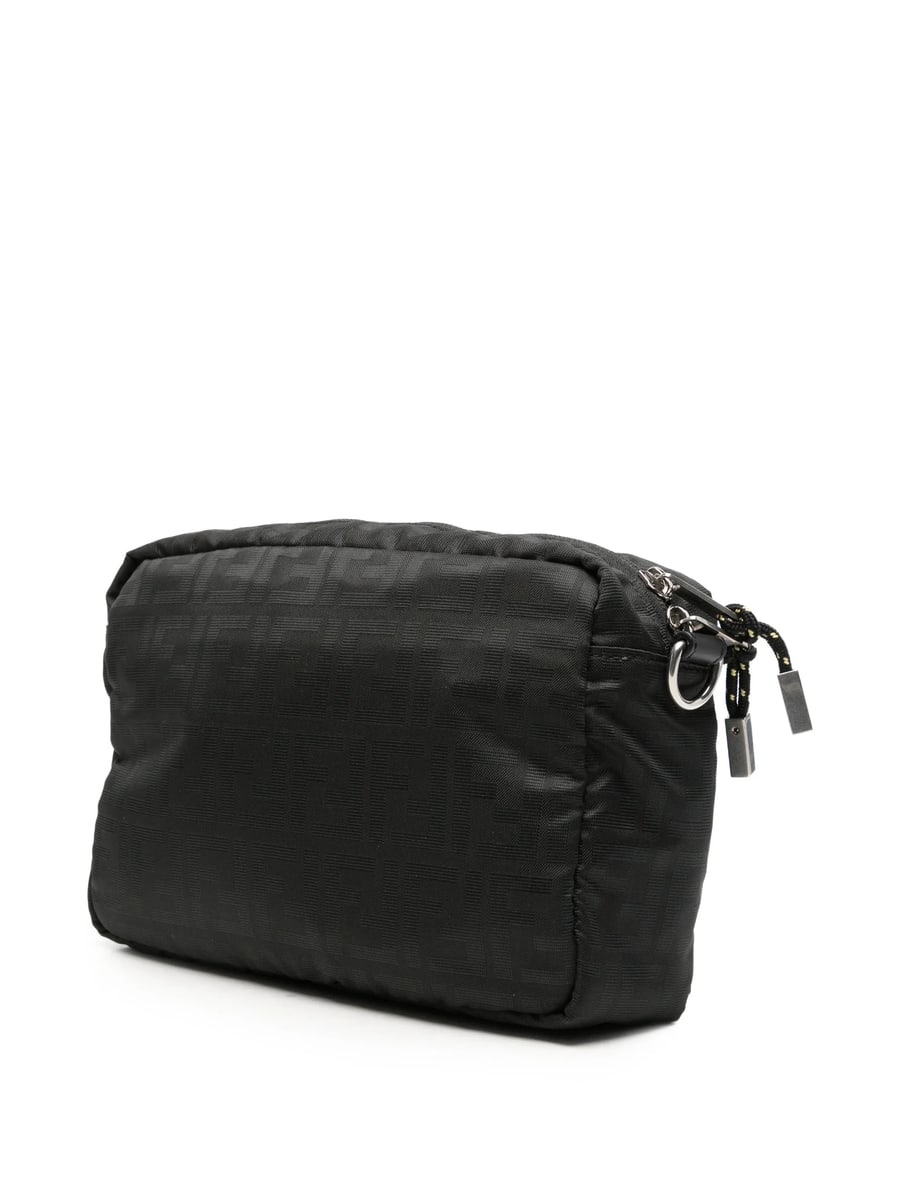 Fendi Fendi FF Logo-jacquard Shoulder Bag, view 4