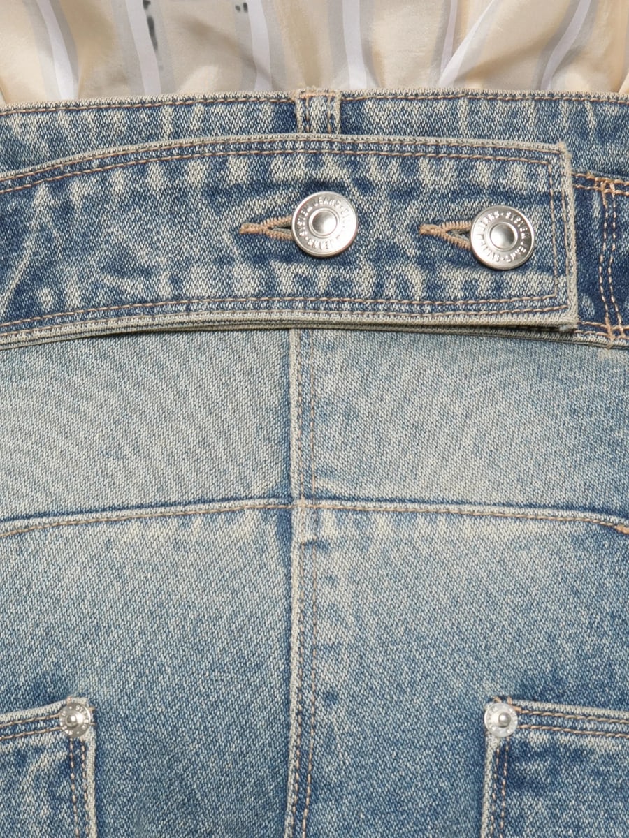 System System Faded-effect Wide-leg Jeans, view 3