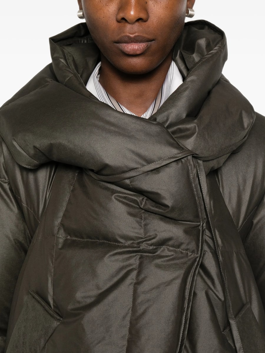 System System Quilted Hooded Puffer Jacket, view 2
