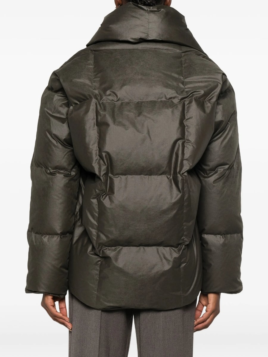 System System Quilted Hooded Puffer Jacket, view 5