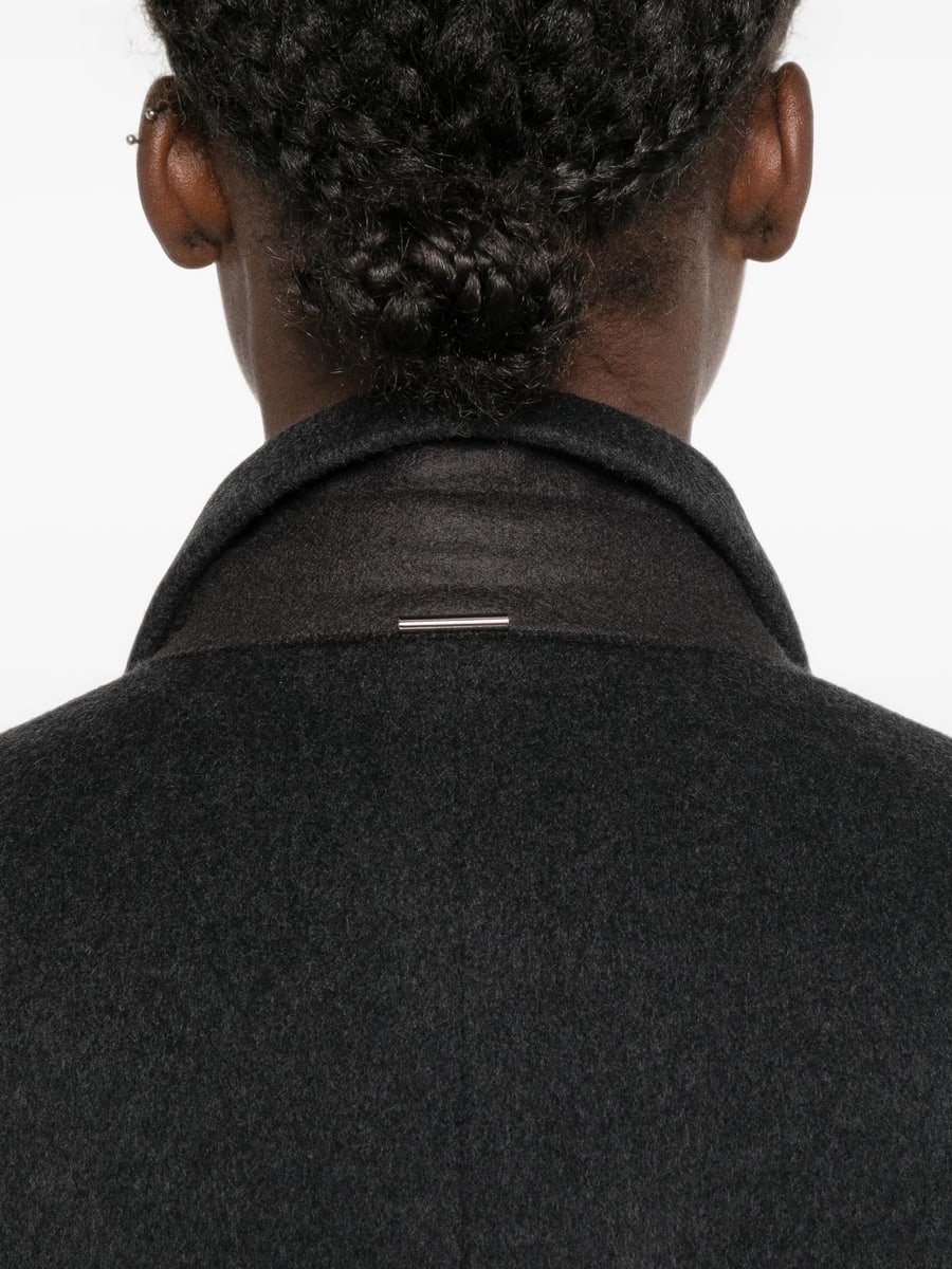 System System Double-breasted Peak-lapel Coat, view 2