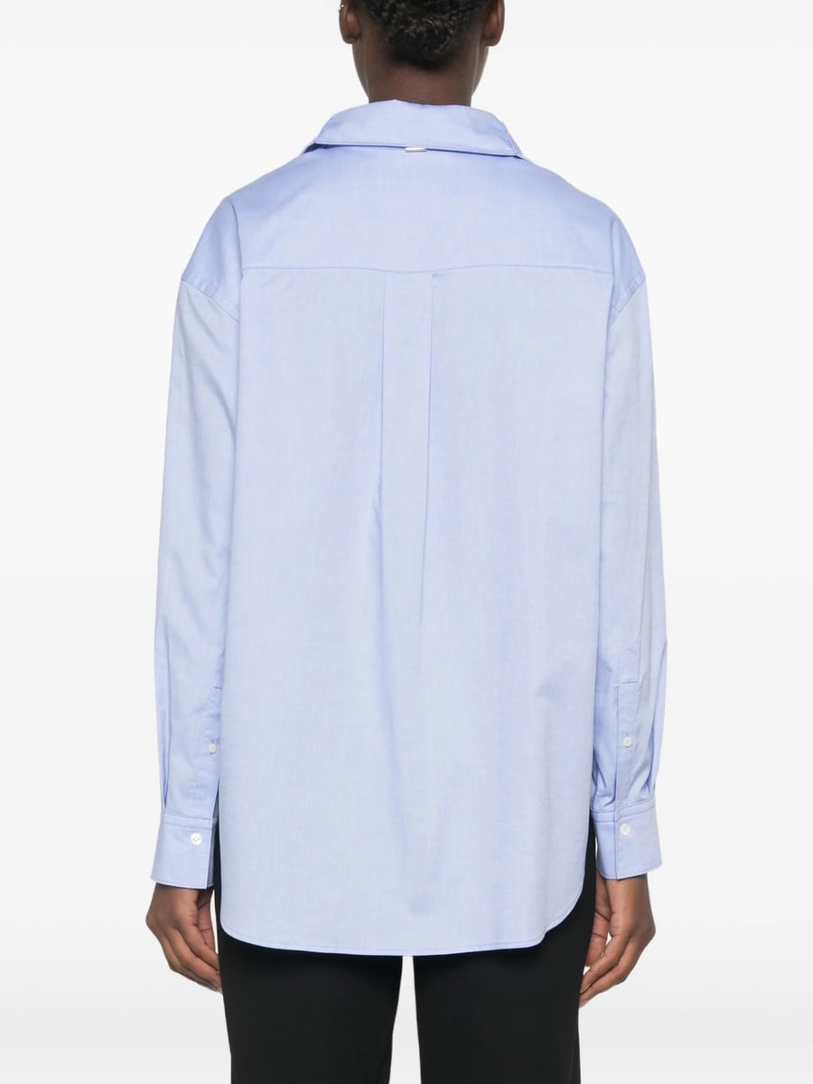 System System Asymmetric-front Chest-pocket Shirt, view 4