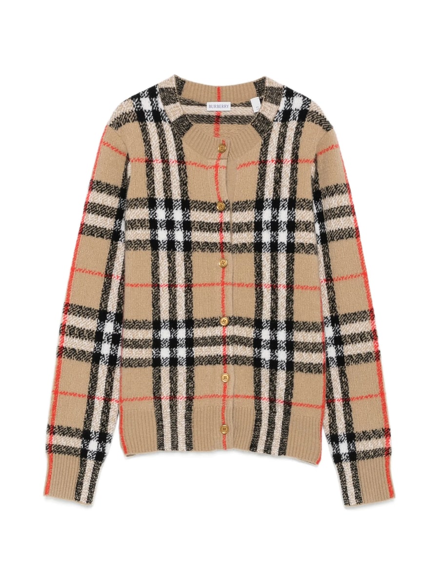 Burberry Burberry Check-pattern Button-up Cardigan