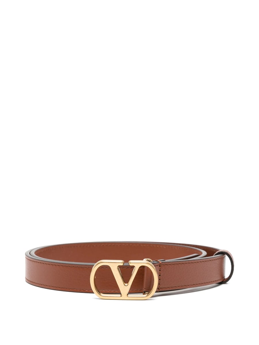 Valentino Garavani Valentino Garavani VLogo Signature Leather Belt