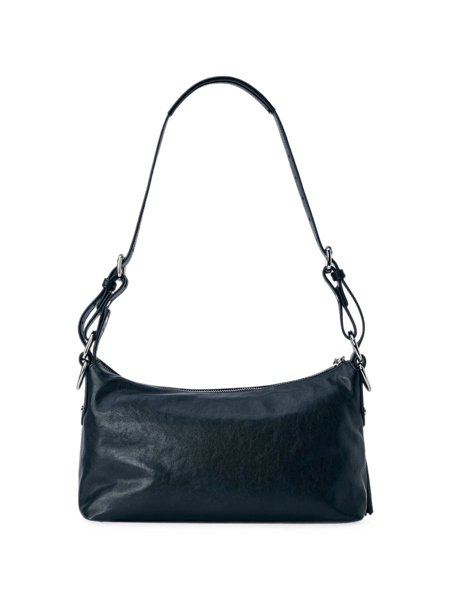 Vivienne Westwood Vivienne Westwood Shoulder Bag In Smooth Leather With Tassel Detail.Adjustable Shoulder StrapTop Zip ClosureFront Logo Hardware, view 2