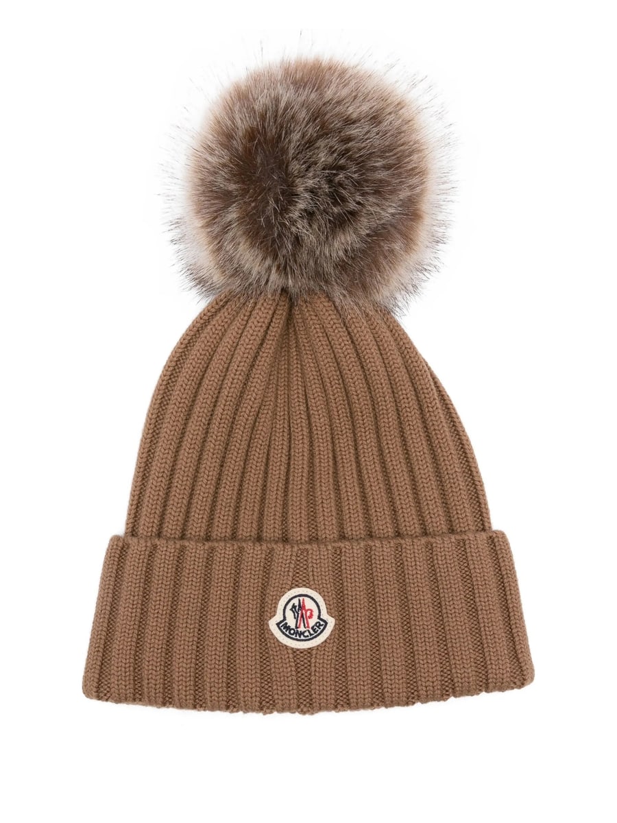 Moncler Moncler Wool Beanie Hat