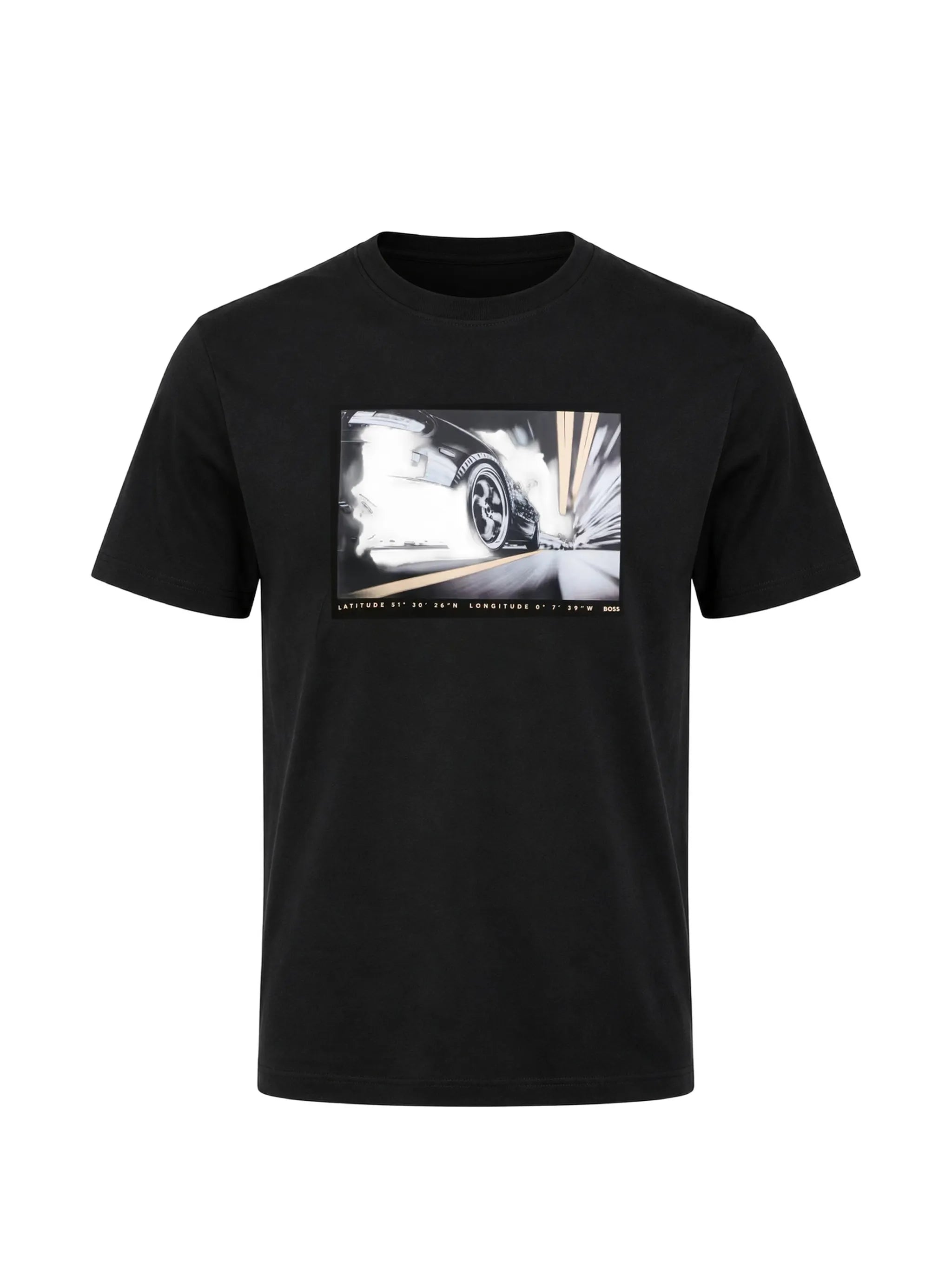 Boss Boss Graphic-print Crew-neck T-shirt