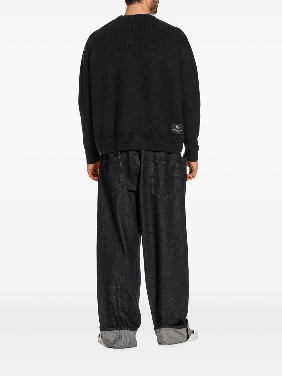 Y-3 Y-3 Chito Graphic Knitted Sweater, view 3