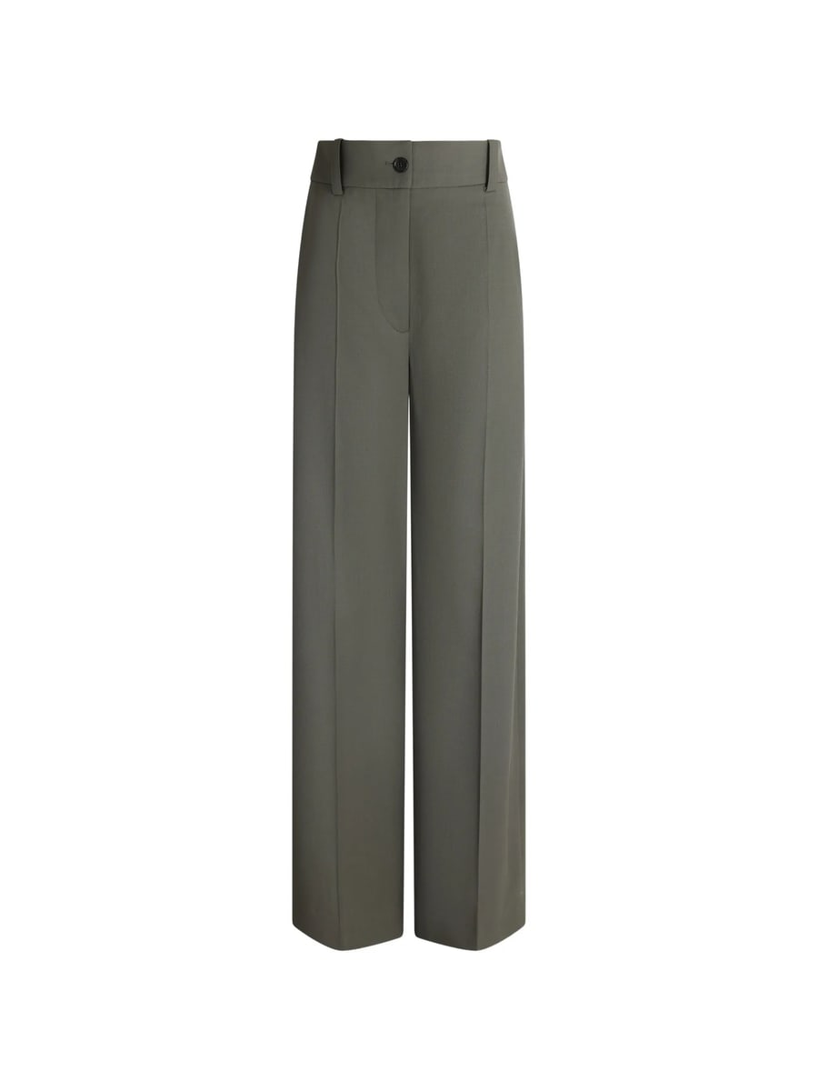 Patou Patou Flared Pressed-crease Trousers