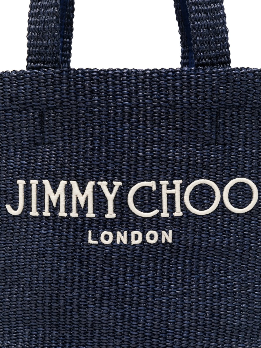 Jimmy Choo Jimmy Choo East-West Logo Tote Bag, view 4