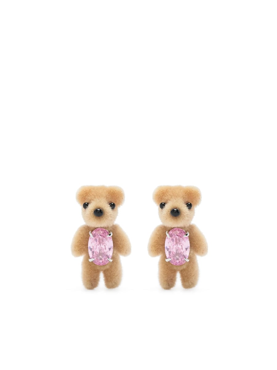 Yvmin Yvmin Bear-motif Earrings