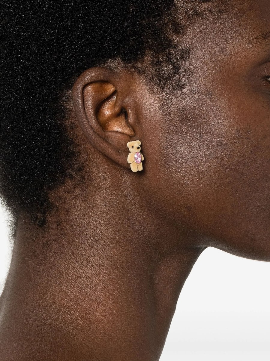 Yvmin Yvmin Bear-motif Earrings, view 2