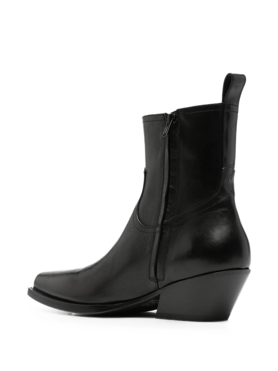 Ann Demeulemeester Ann Demeulemeester Pointed-toe Ankle Boots, view 3
