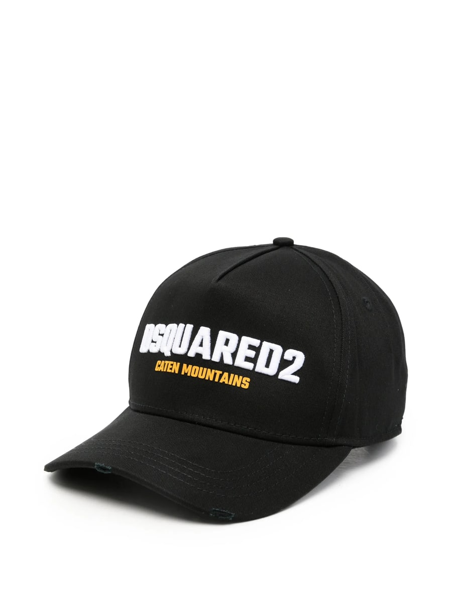 Dsquared2 Dsquared2 Distressed Embroidered Baseball Cap